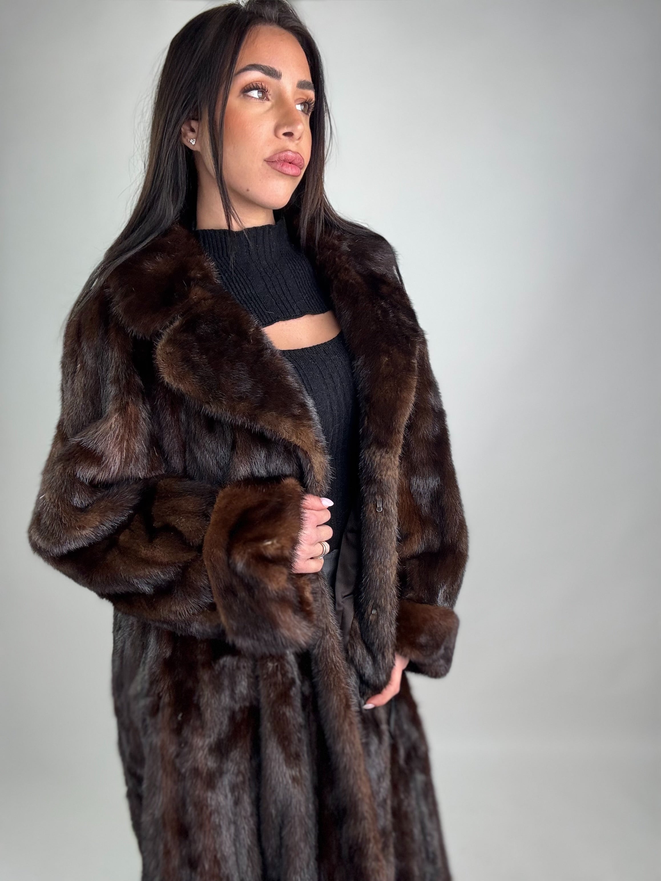 Cappotto in visone N459