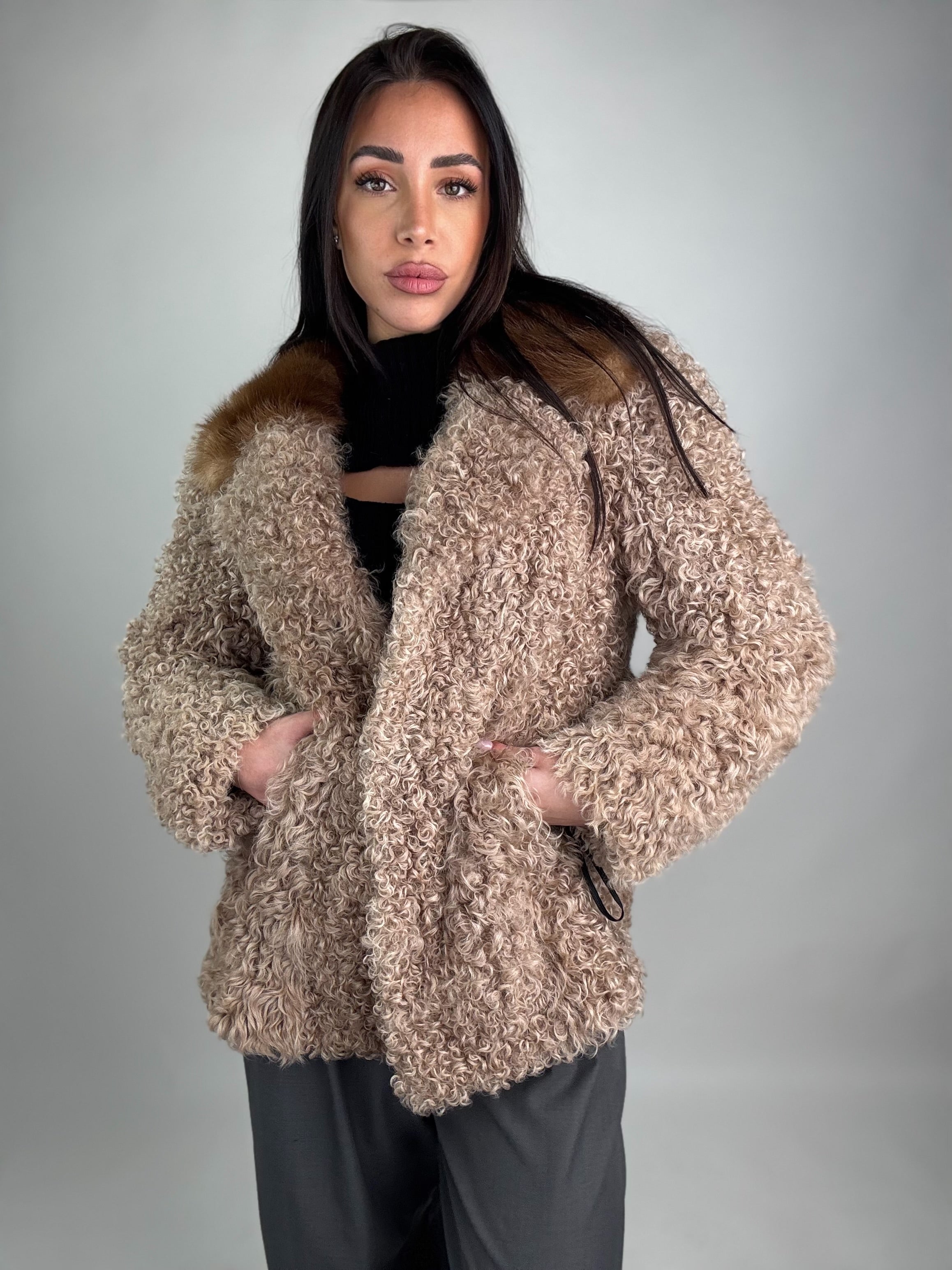 Mink Bomber Jacket