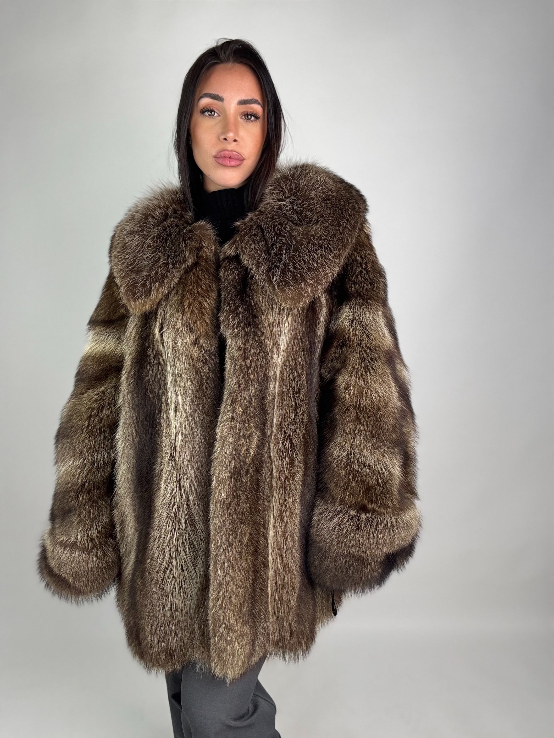 Giacca in marmotta N414
