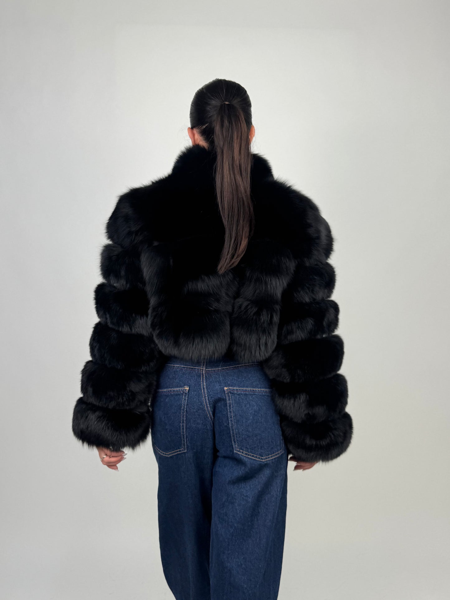 Bomber in volpe black N10