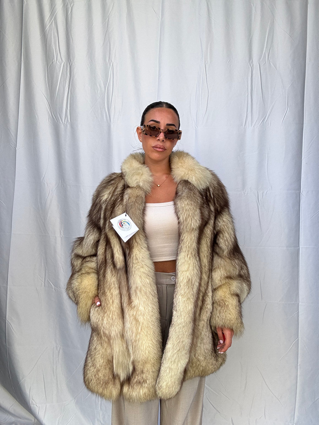 Giacca in volpe della groenlandia