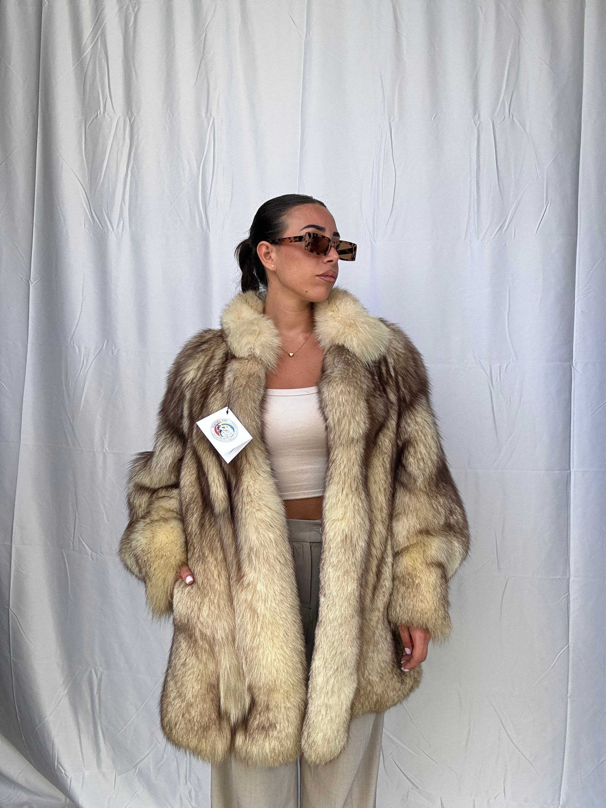 Giacca in volpe della groenlandia