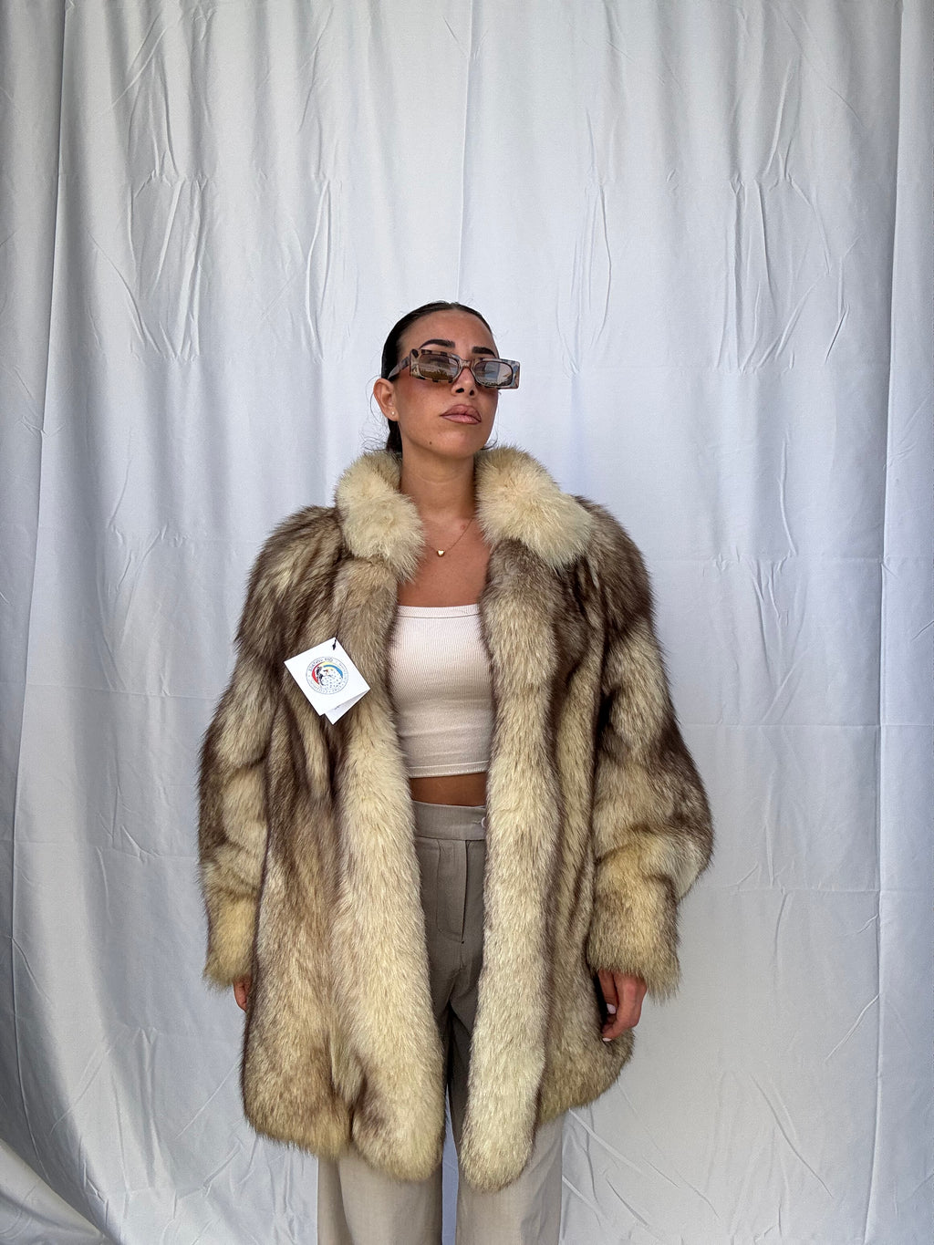 Giacca in volpe della groenlandia