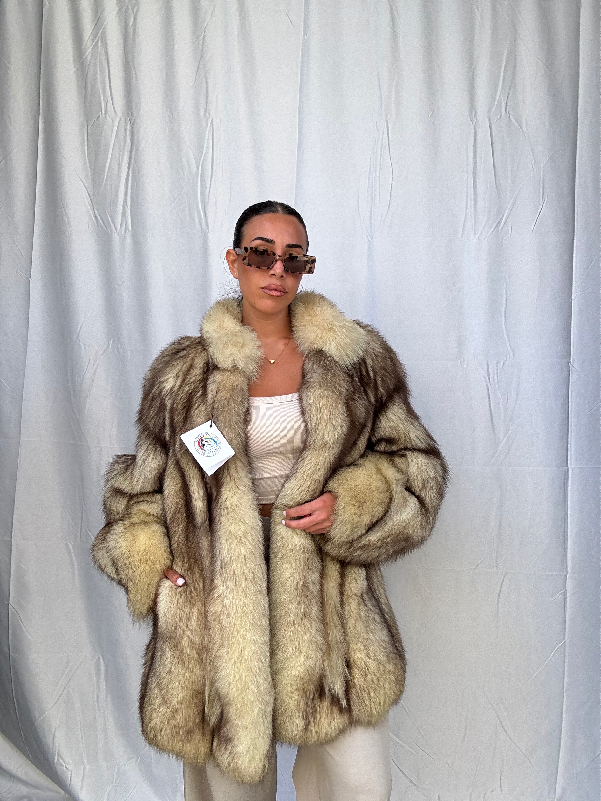 Giacca in volpe della groenlandia