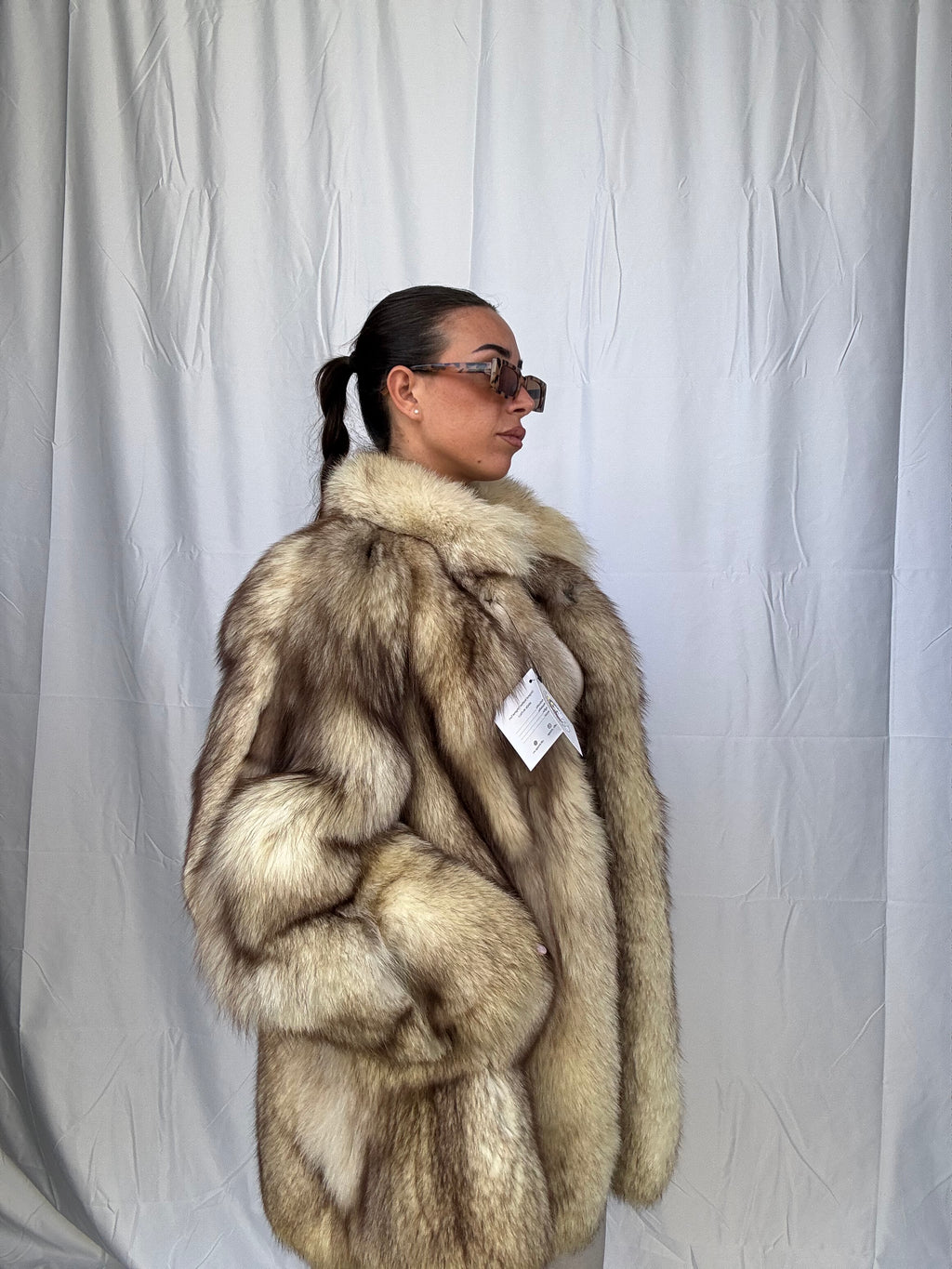 Giacca in volpe della groenlandia