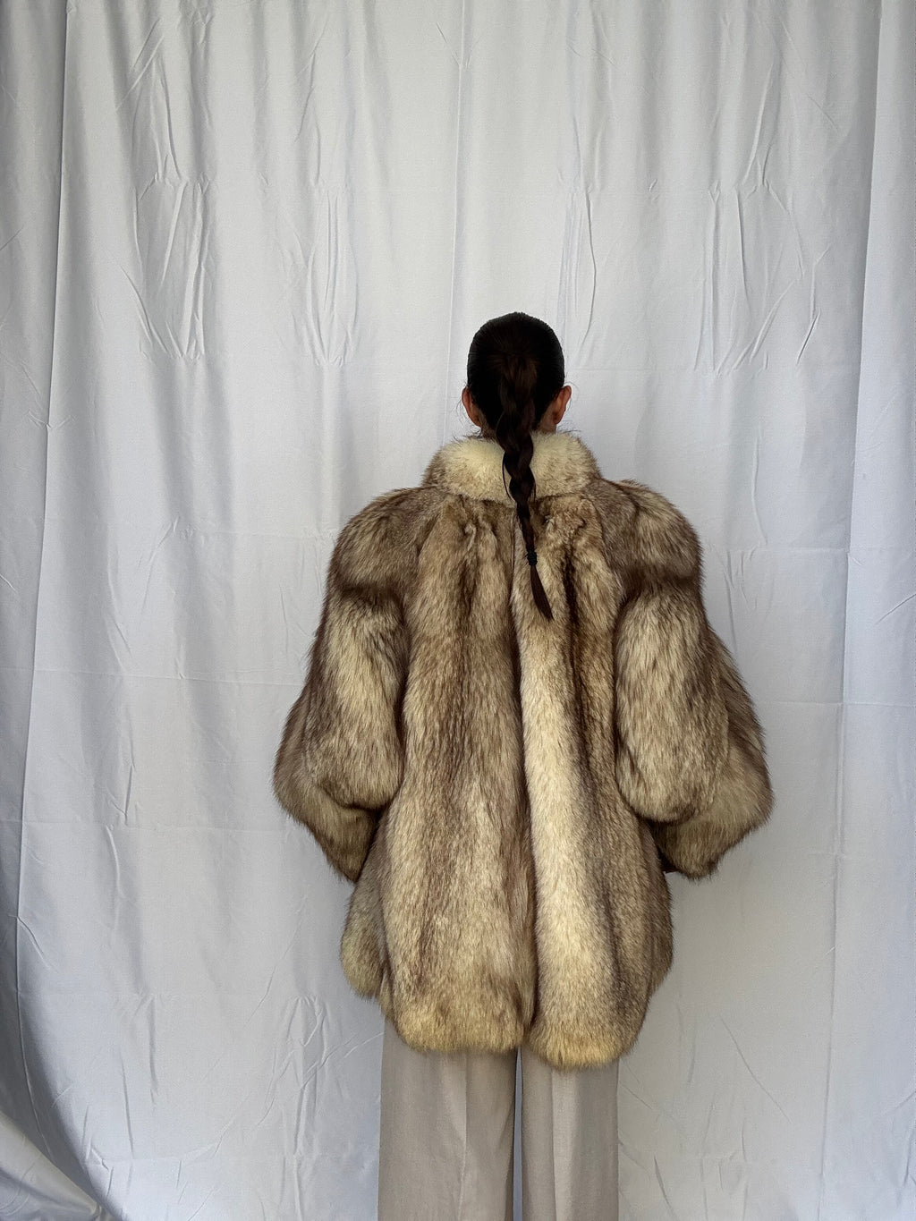 Giacca in volpe della groenlandia