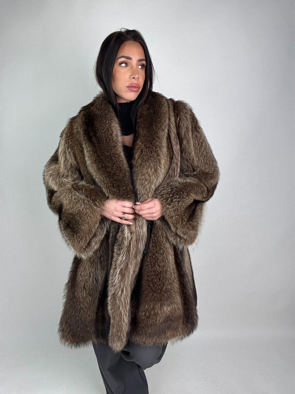 Cappotto in marmotta N415