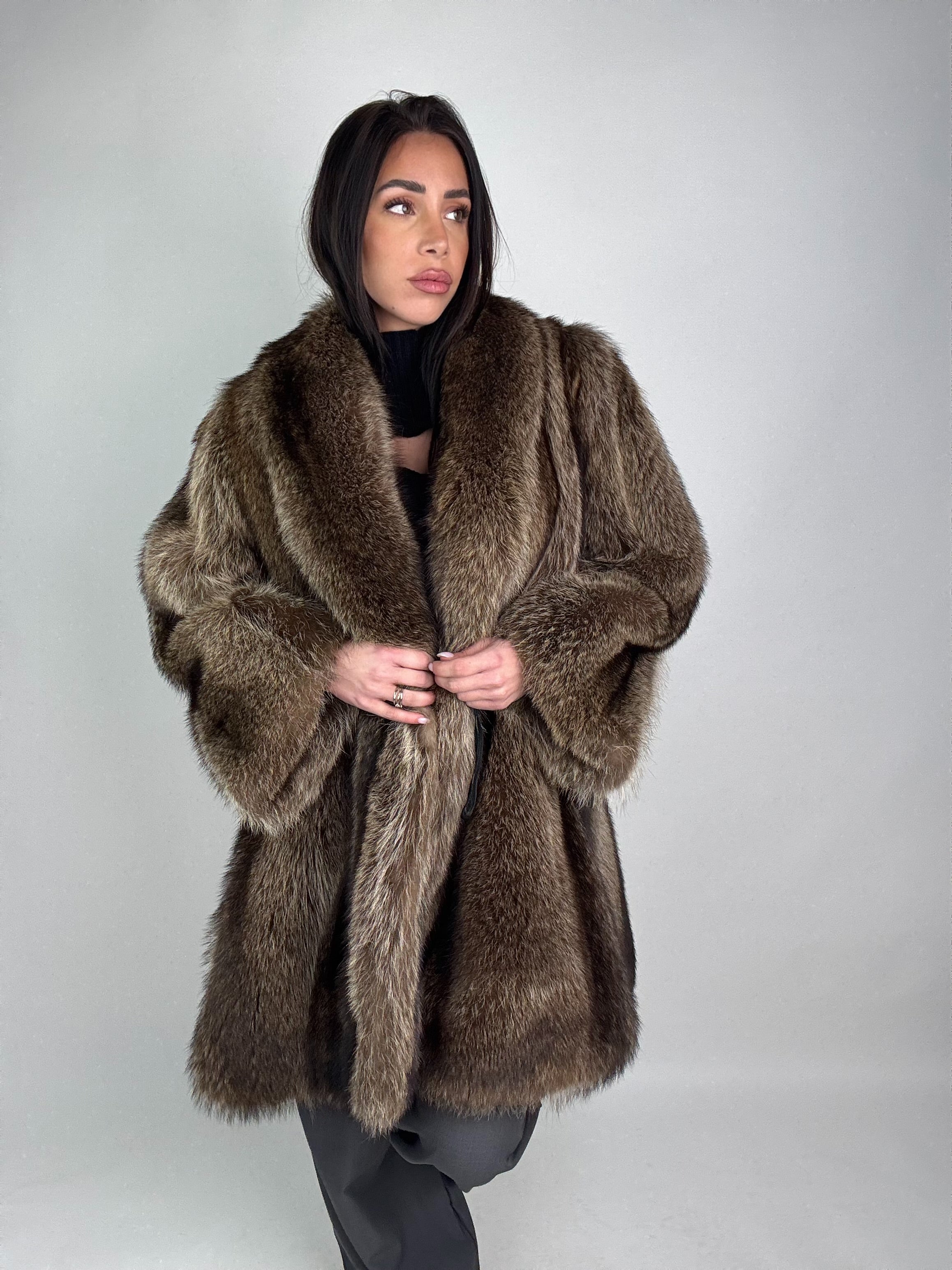 Cappotto in marmotta N415
