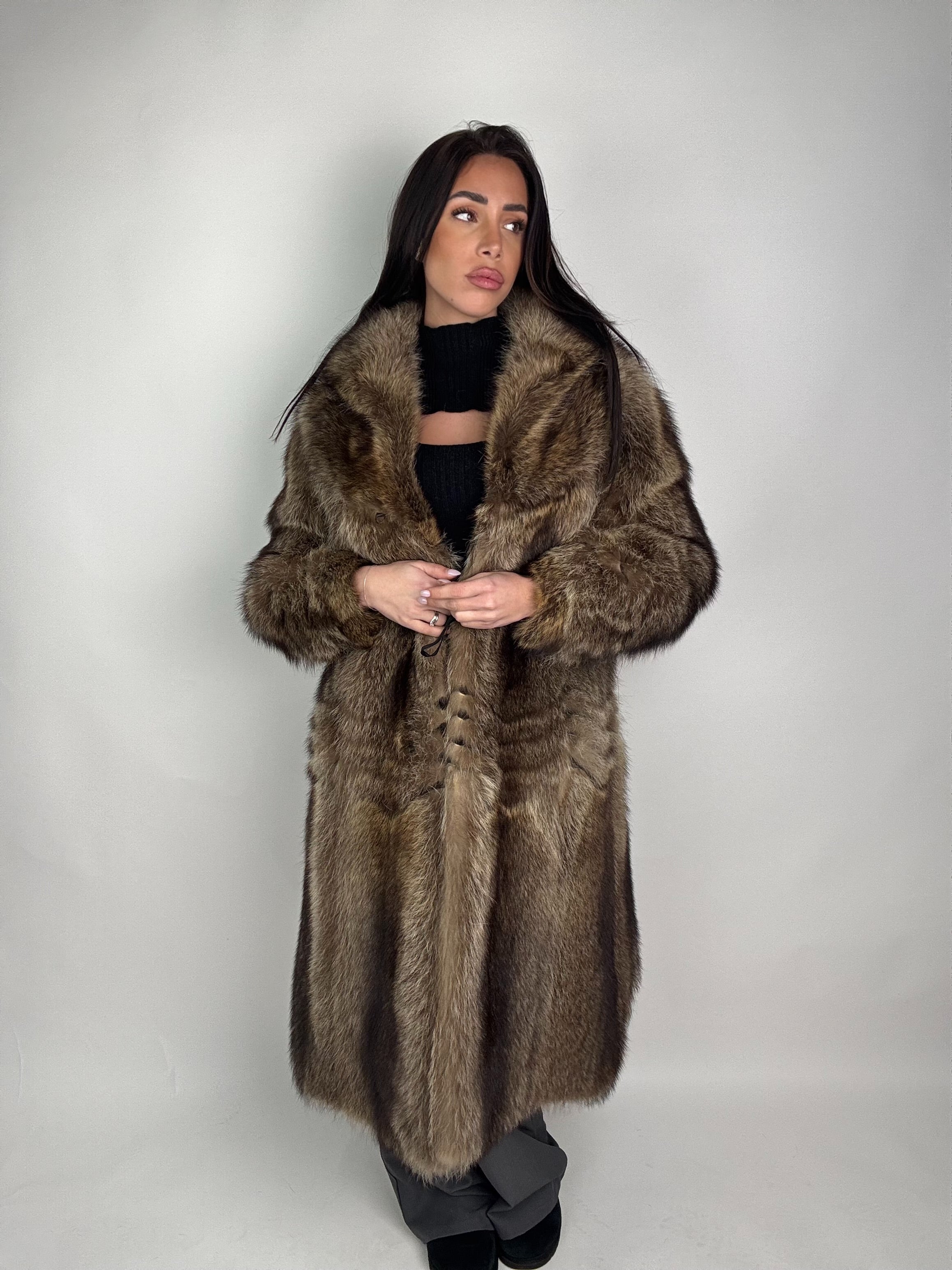 Cappotto in marmotta N416