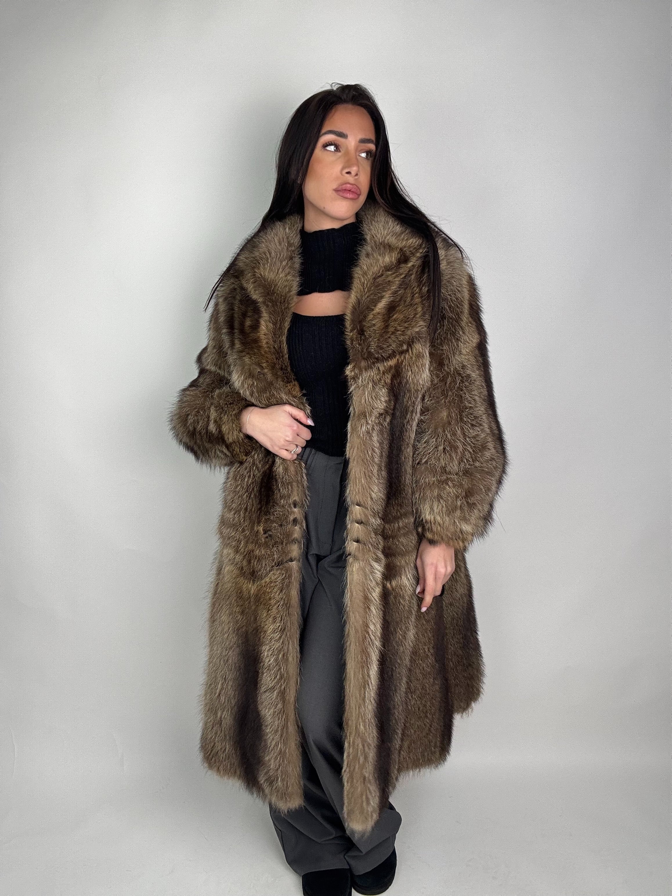 Cappotto in marmotta N416