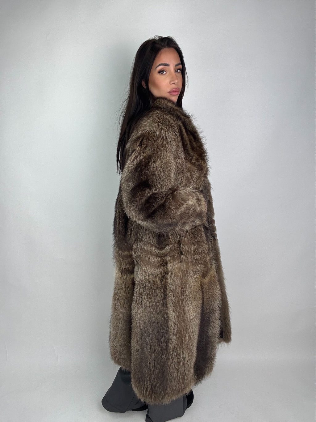 Cappotto in marmotta N416