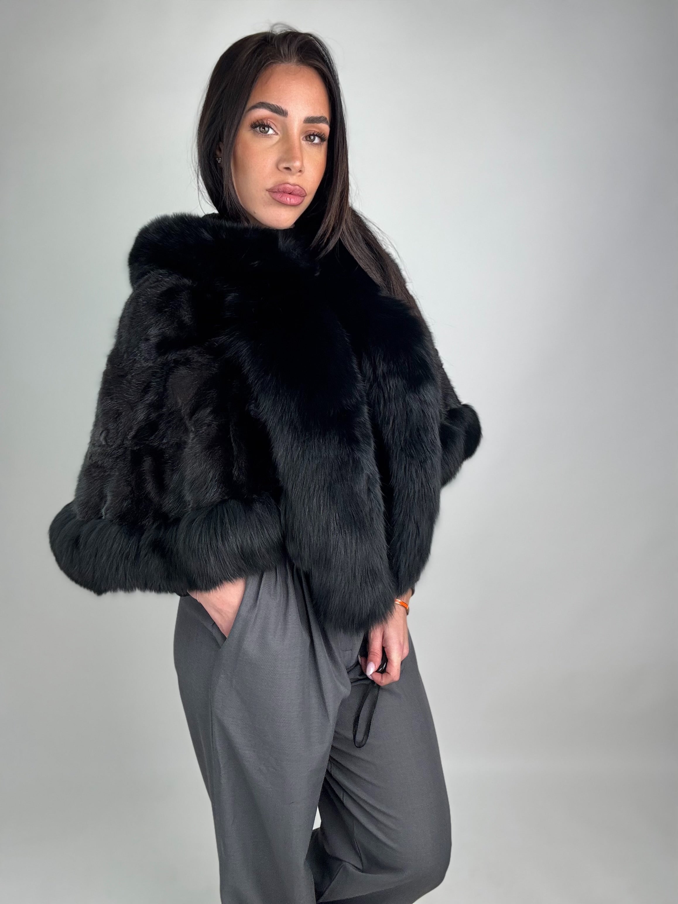 Mink Bomber Jacket