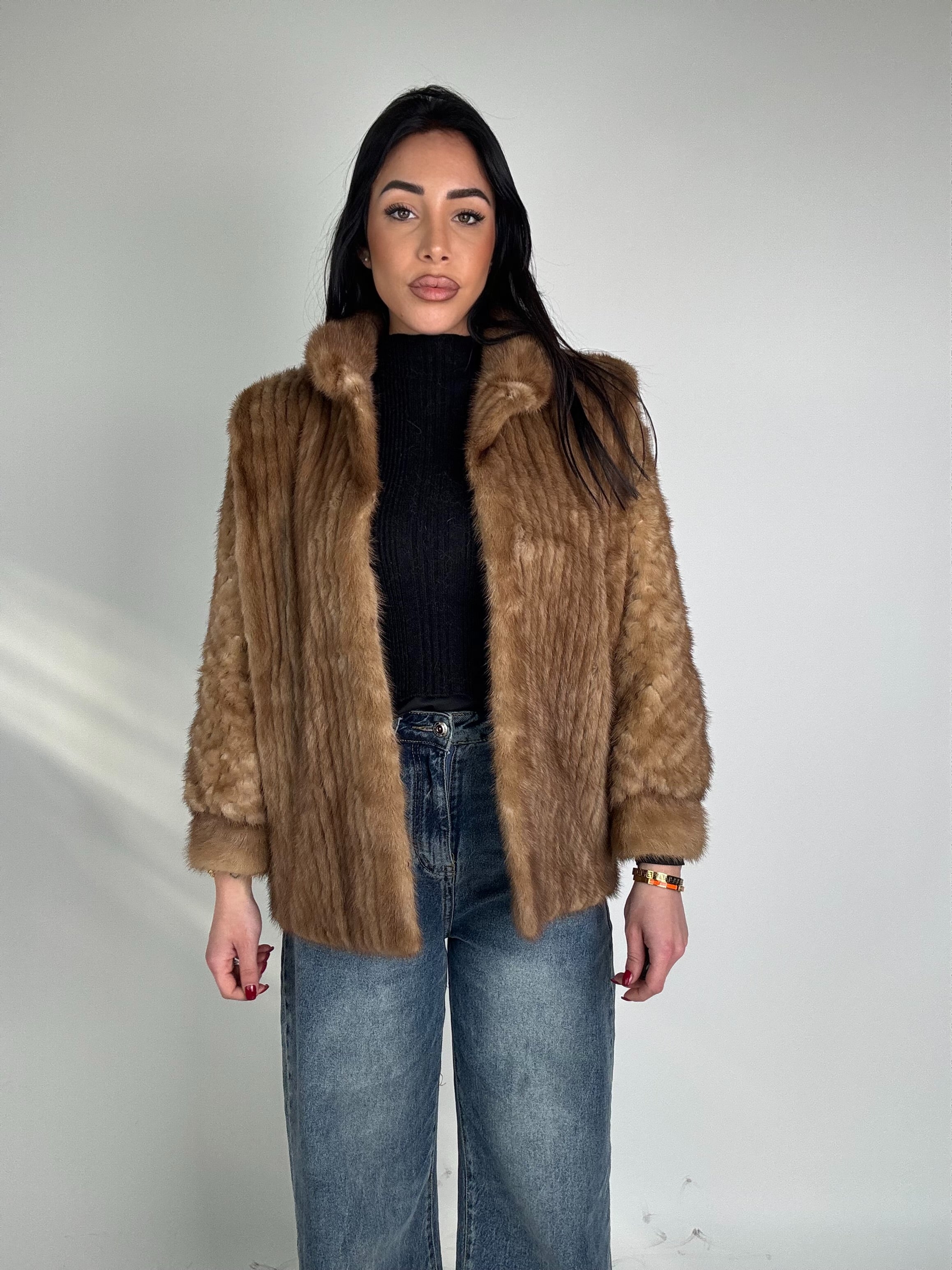 Giacca in visone N387