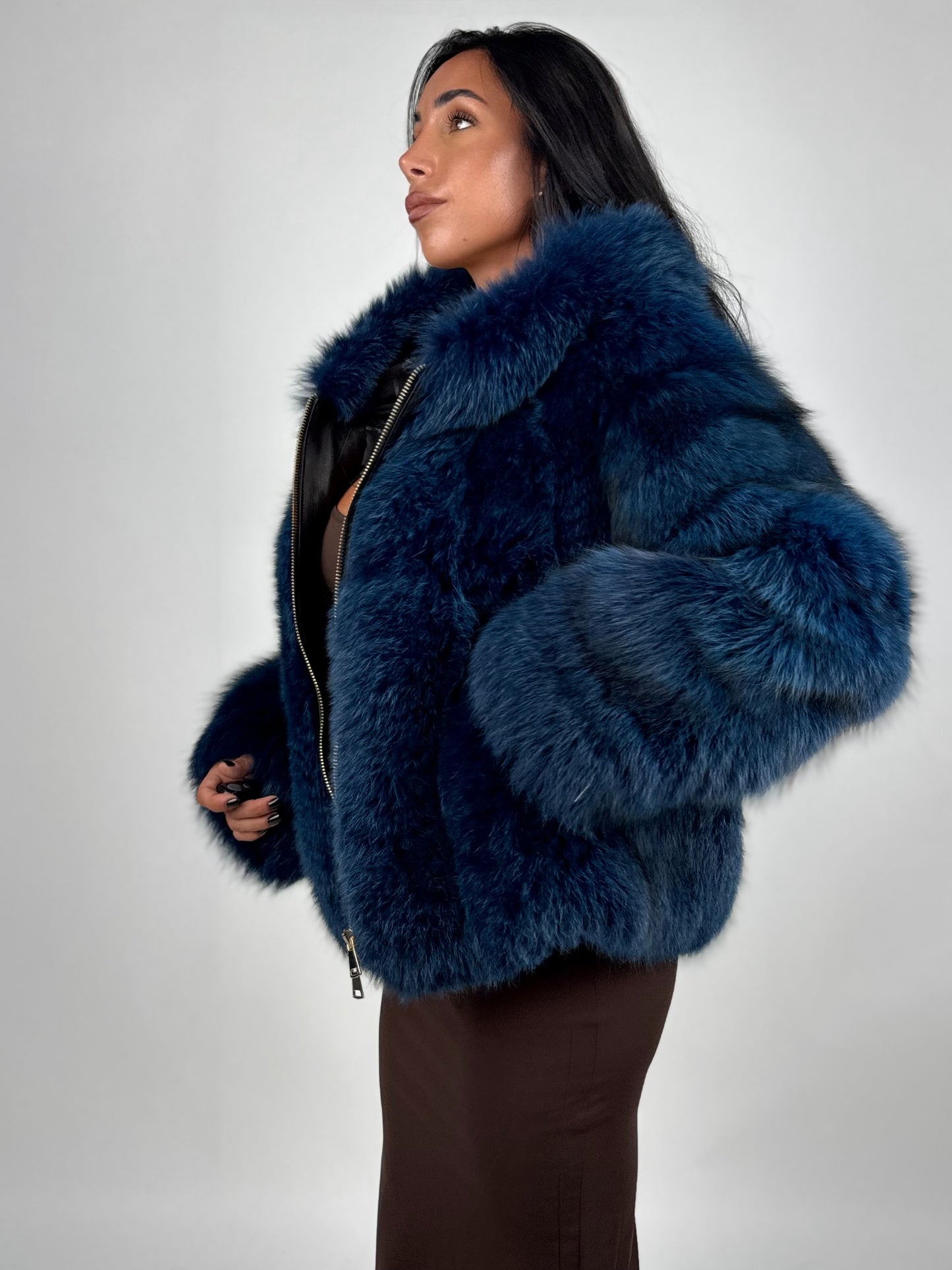 Bomber in volpe blue N122