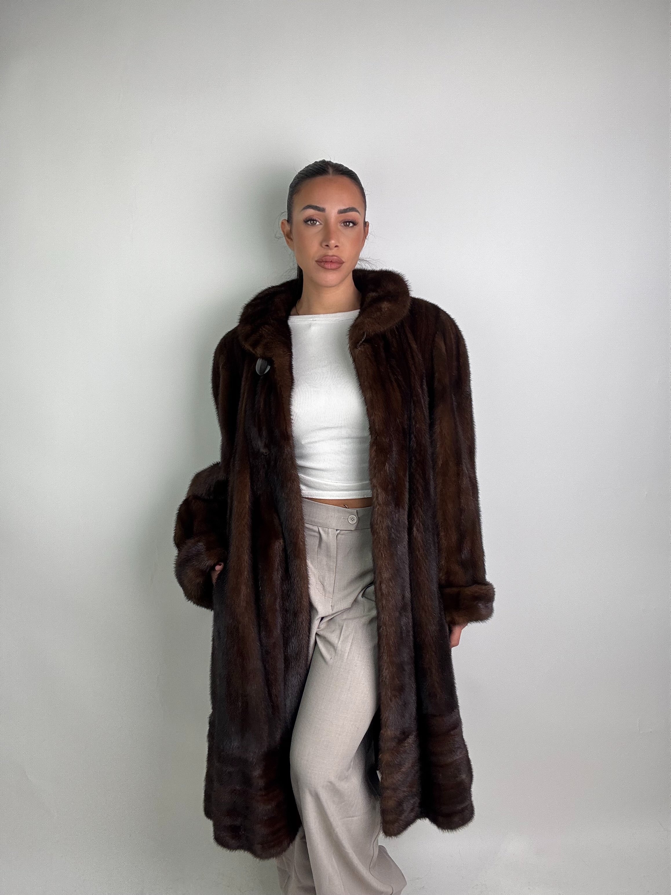 Cappotto in visone N388