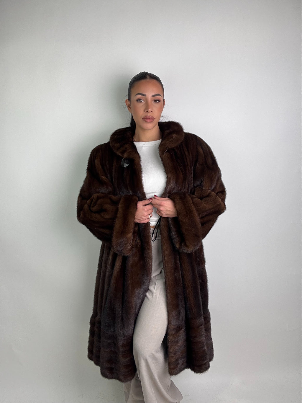 Cappotto in visone N388