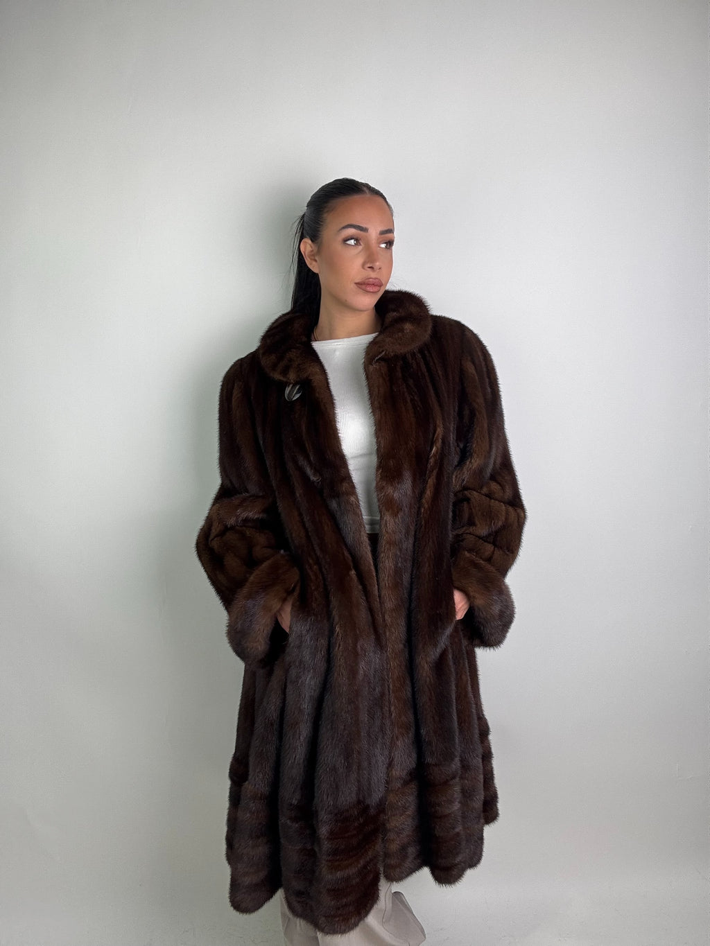 Cappotto in visone N388