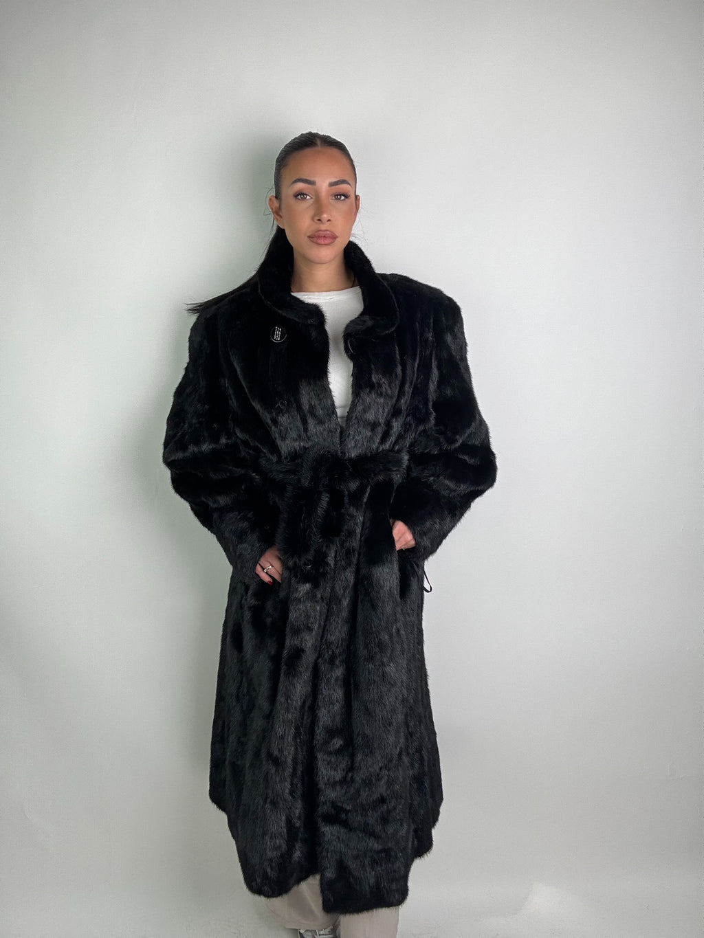 Cappotto in visone N390