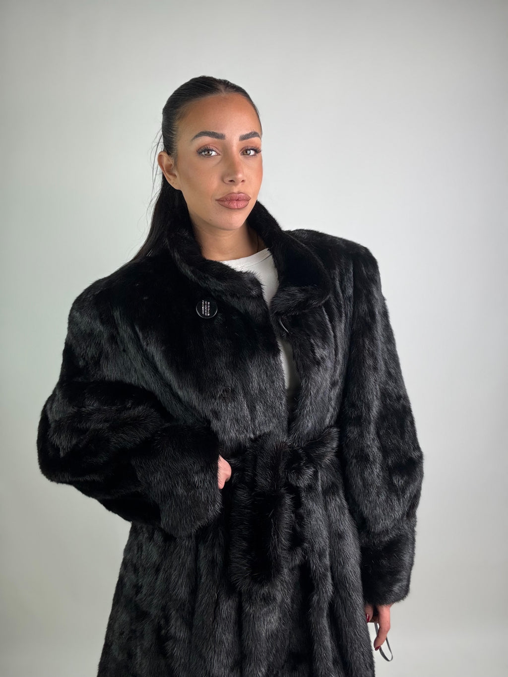 Cappotto in visone N390