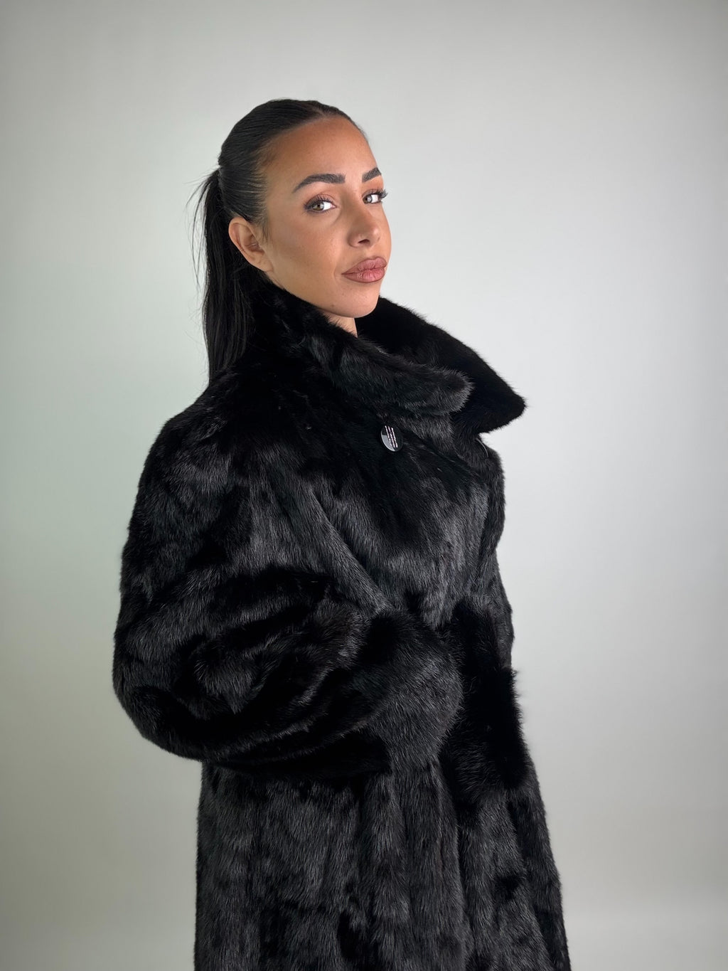 Cappotto in visone N390