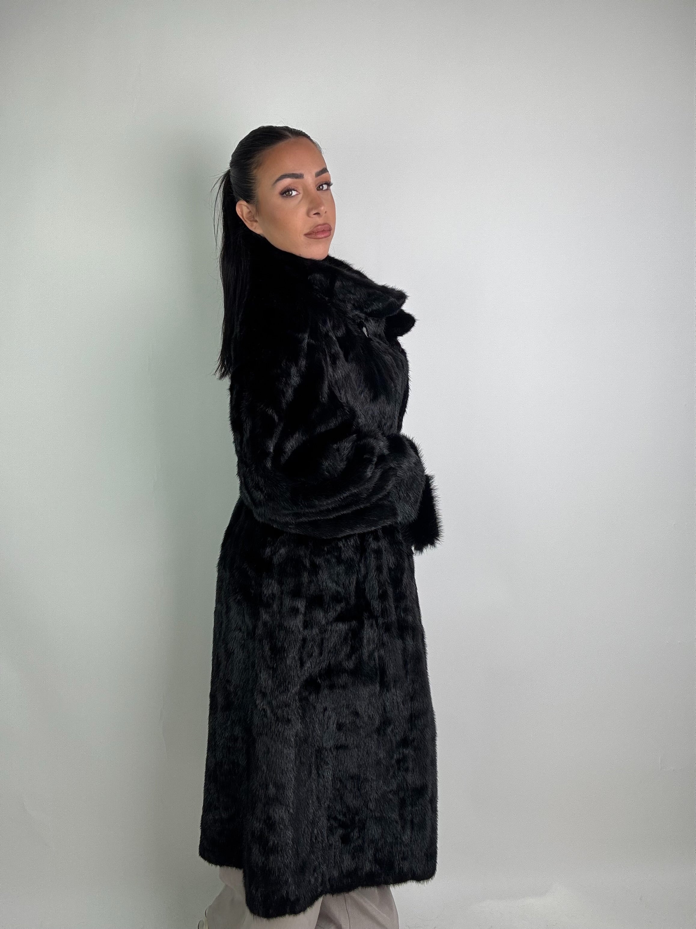 Cappotto in visone N390