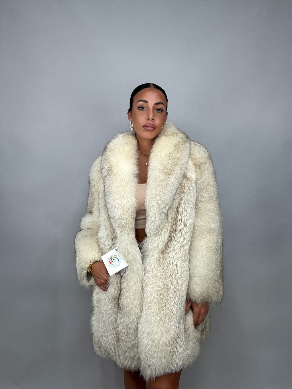 Giacca in volpe della groenlandia