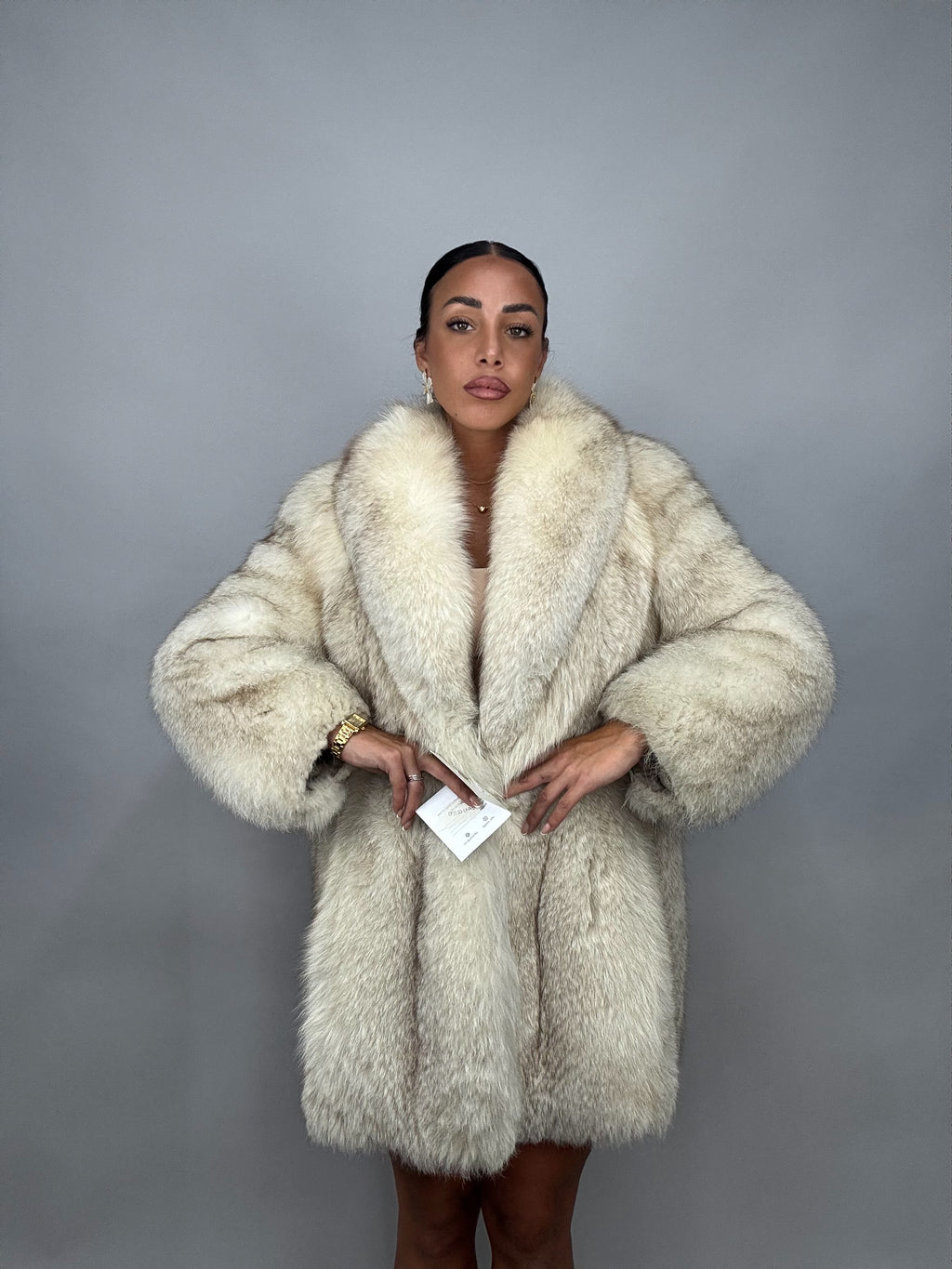 Giacca in volpe della groenlandia