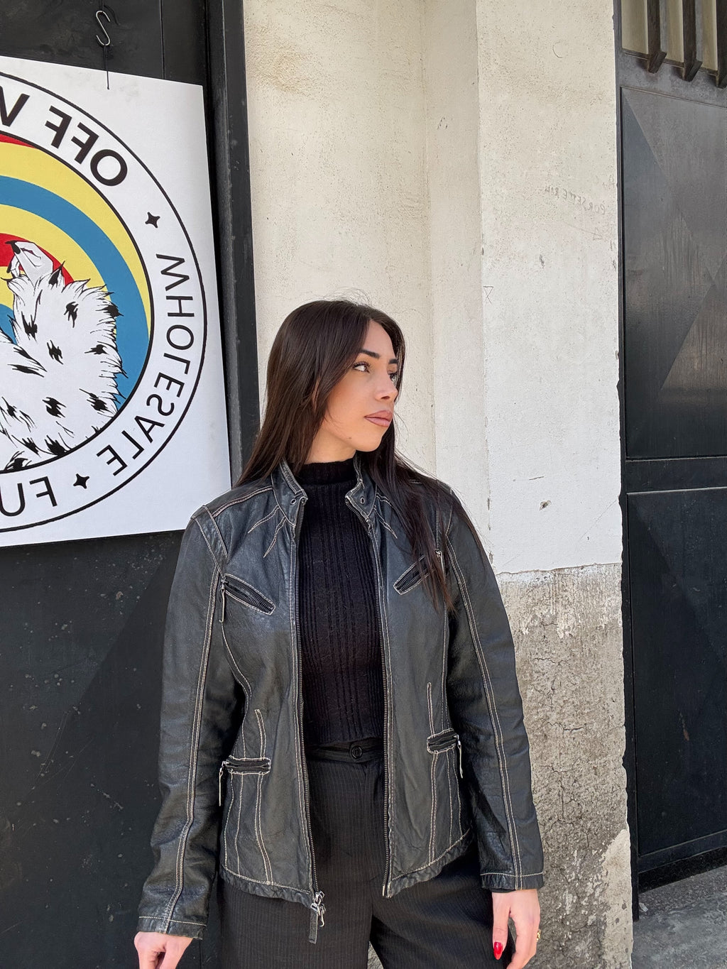 Heine Leather Biker