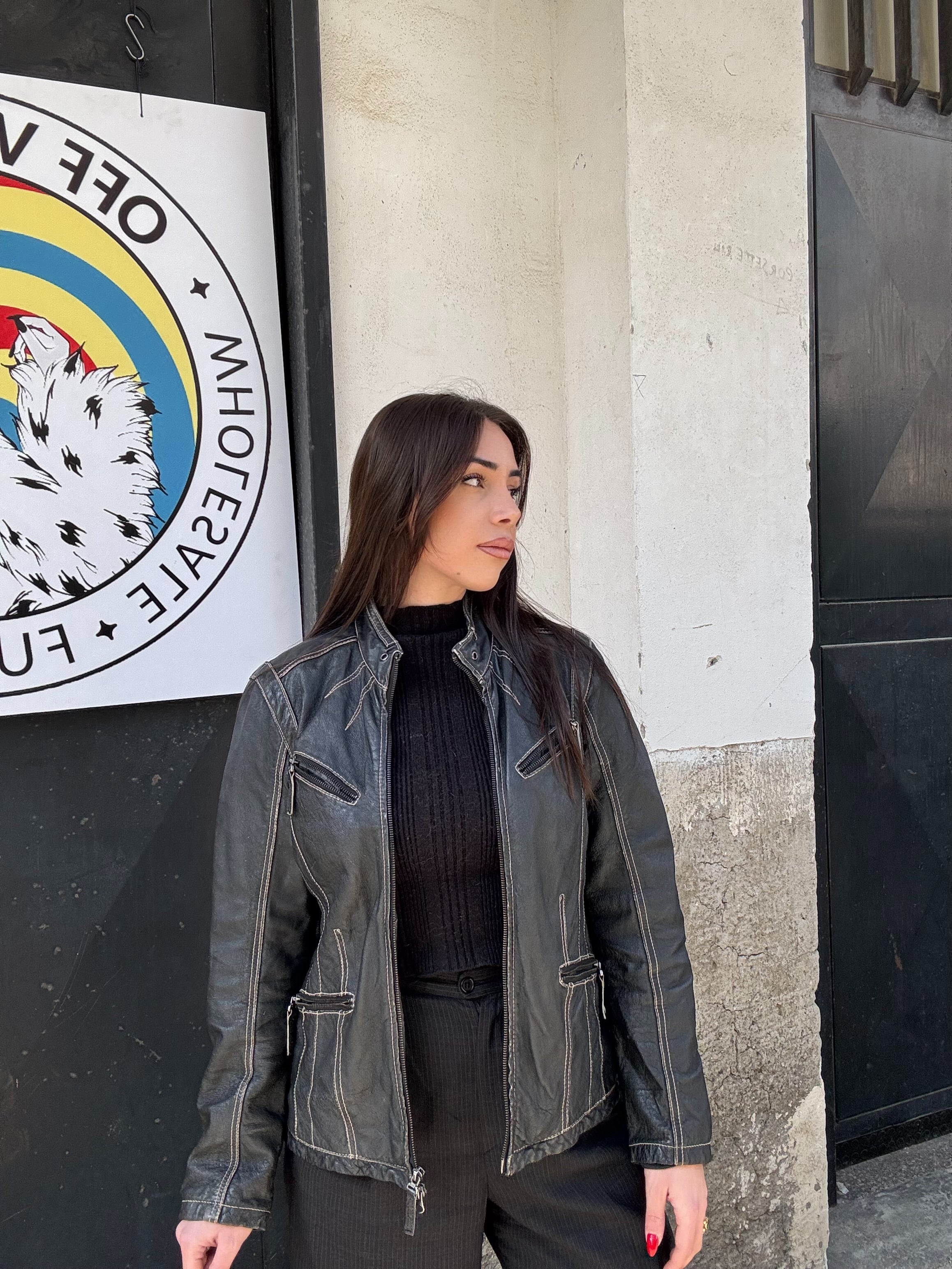 Heine Leather Biker