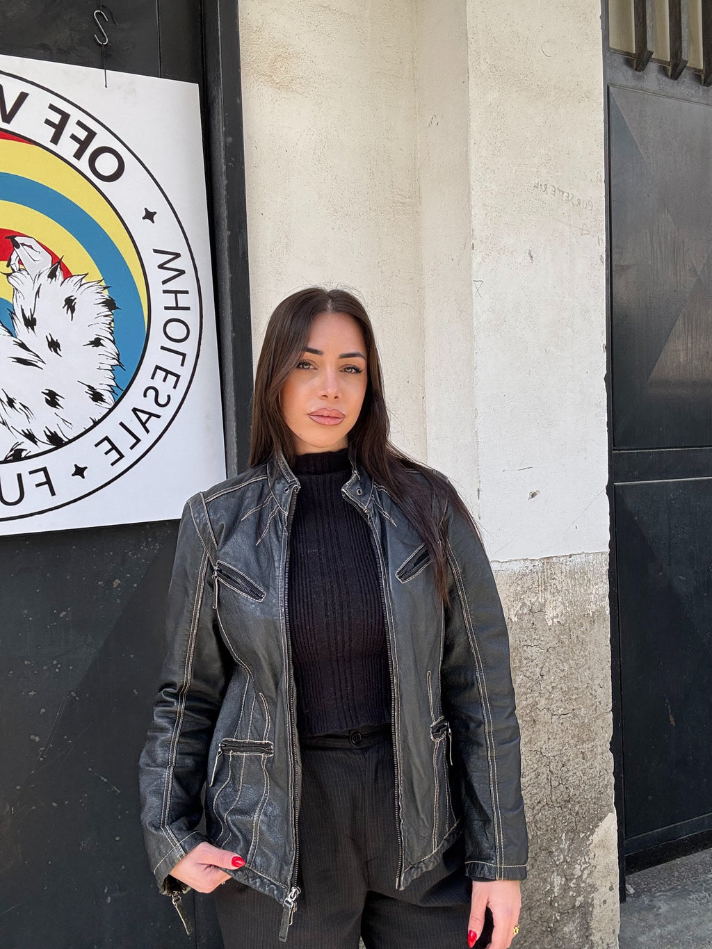 Heine Leather Biker