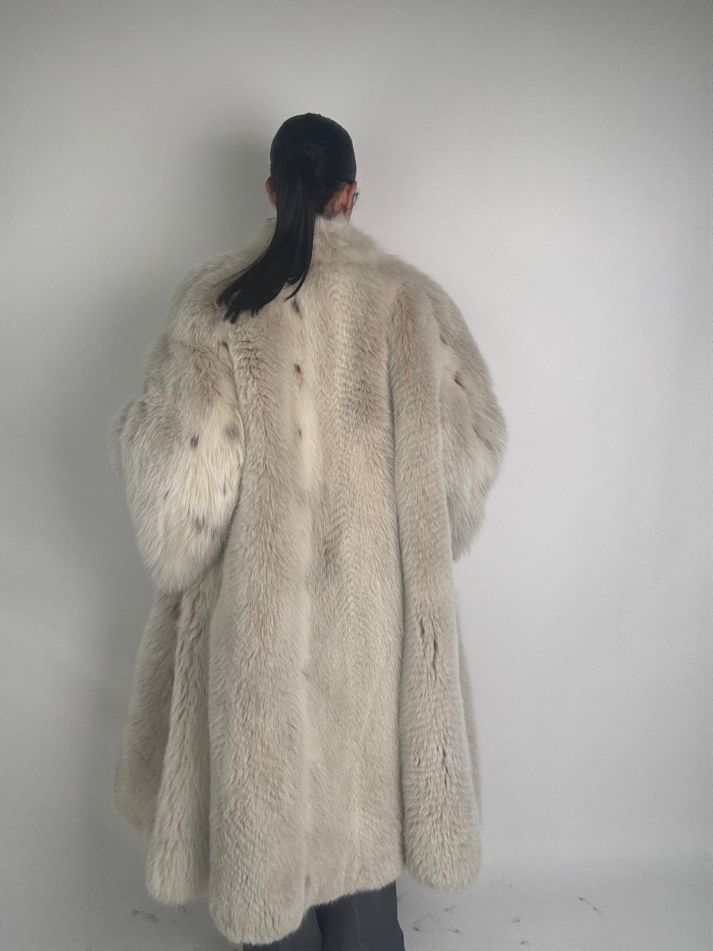 Cappotto in volpe linciata N354