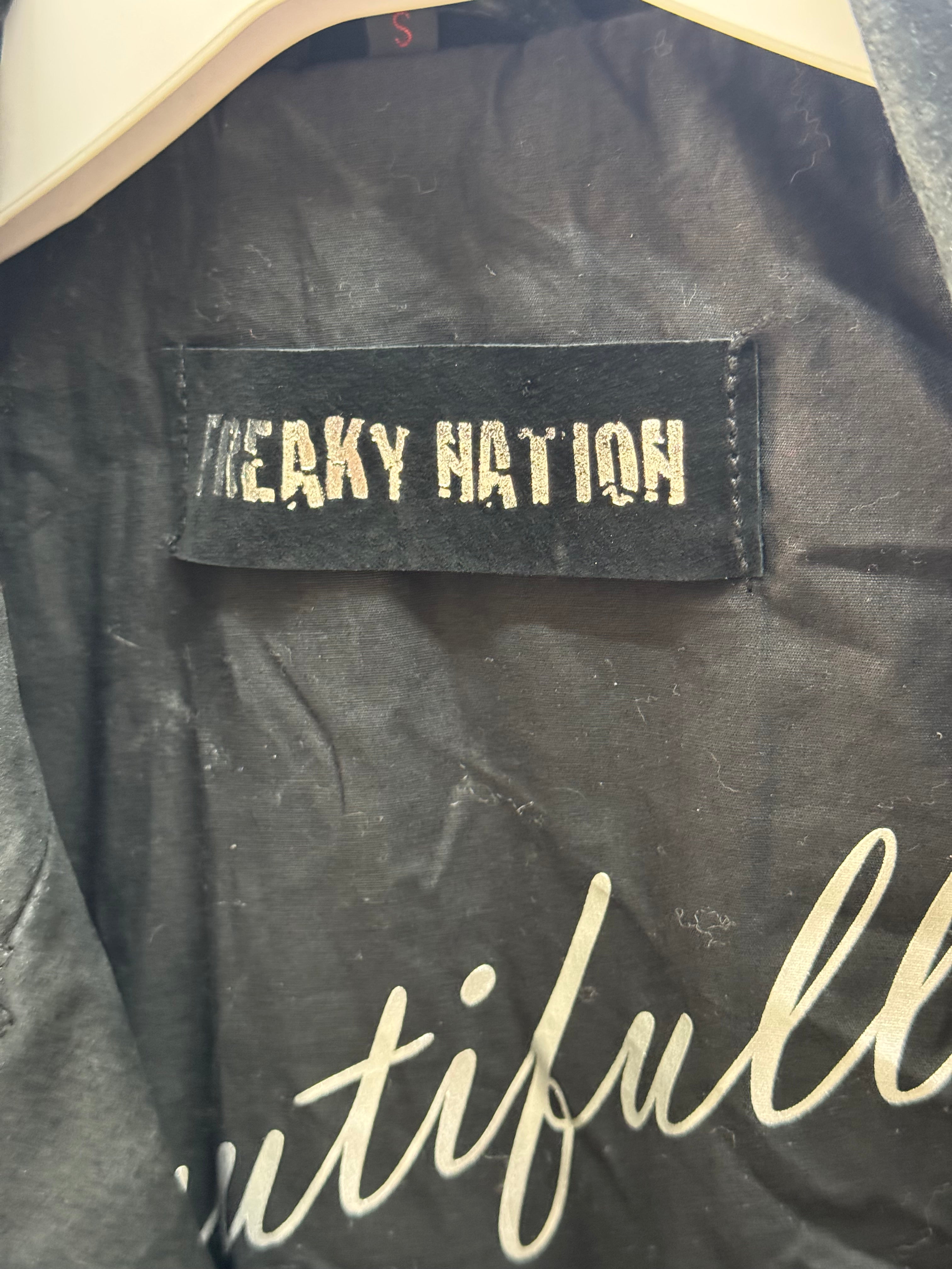 Chiodo in pelle Freaky Nation