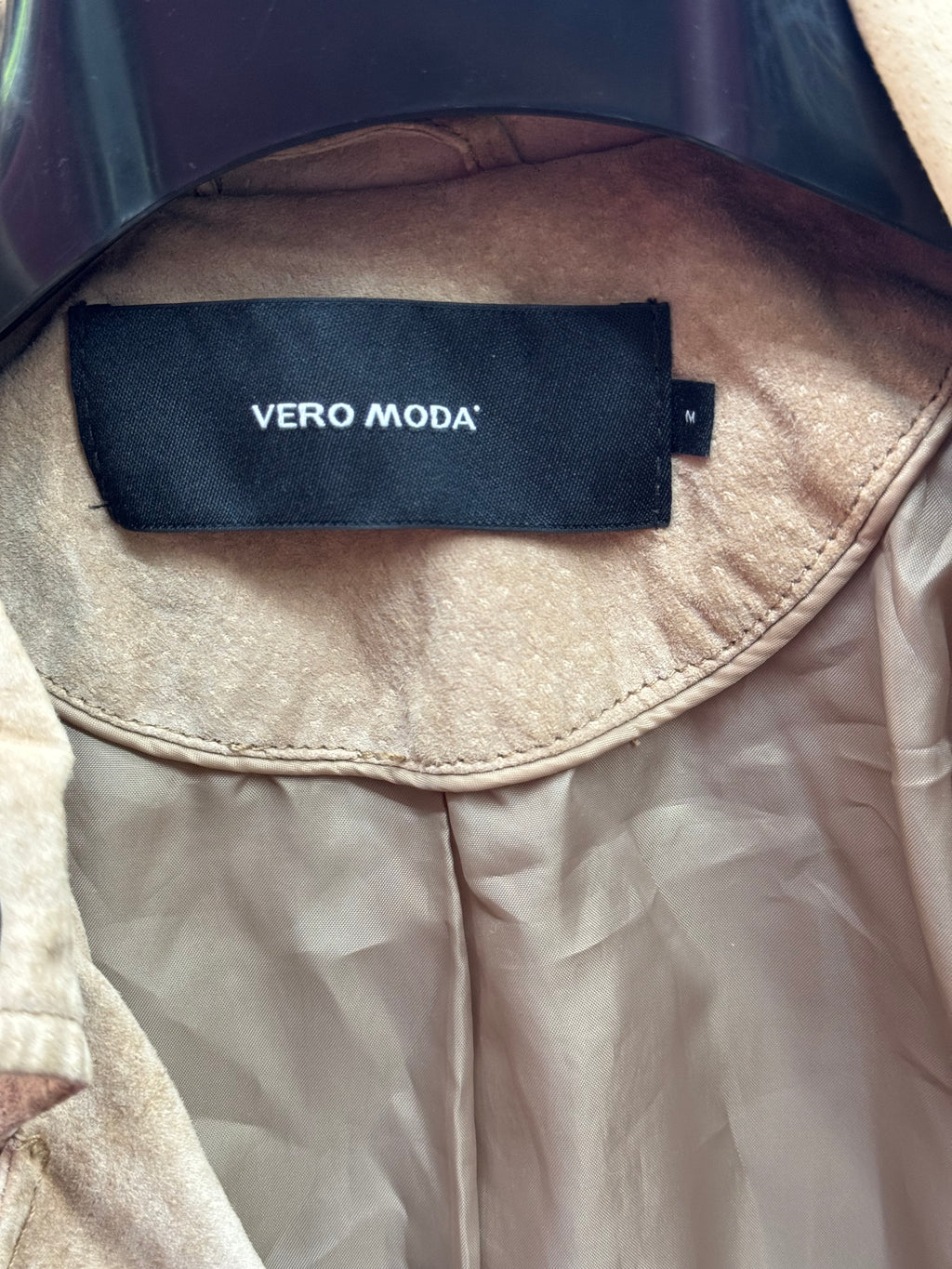 Chiodo in pelle Vero Moda