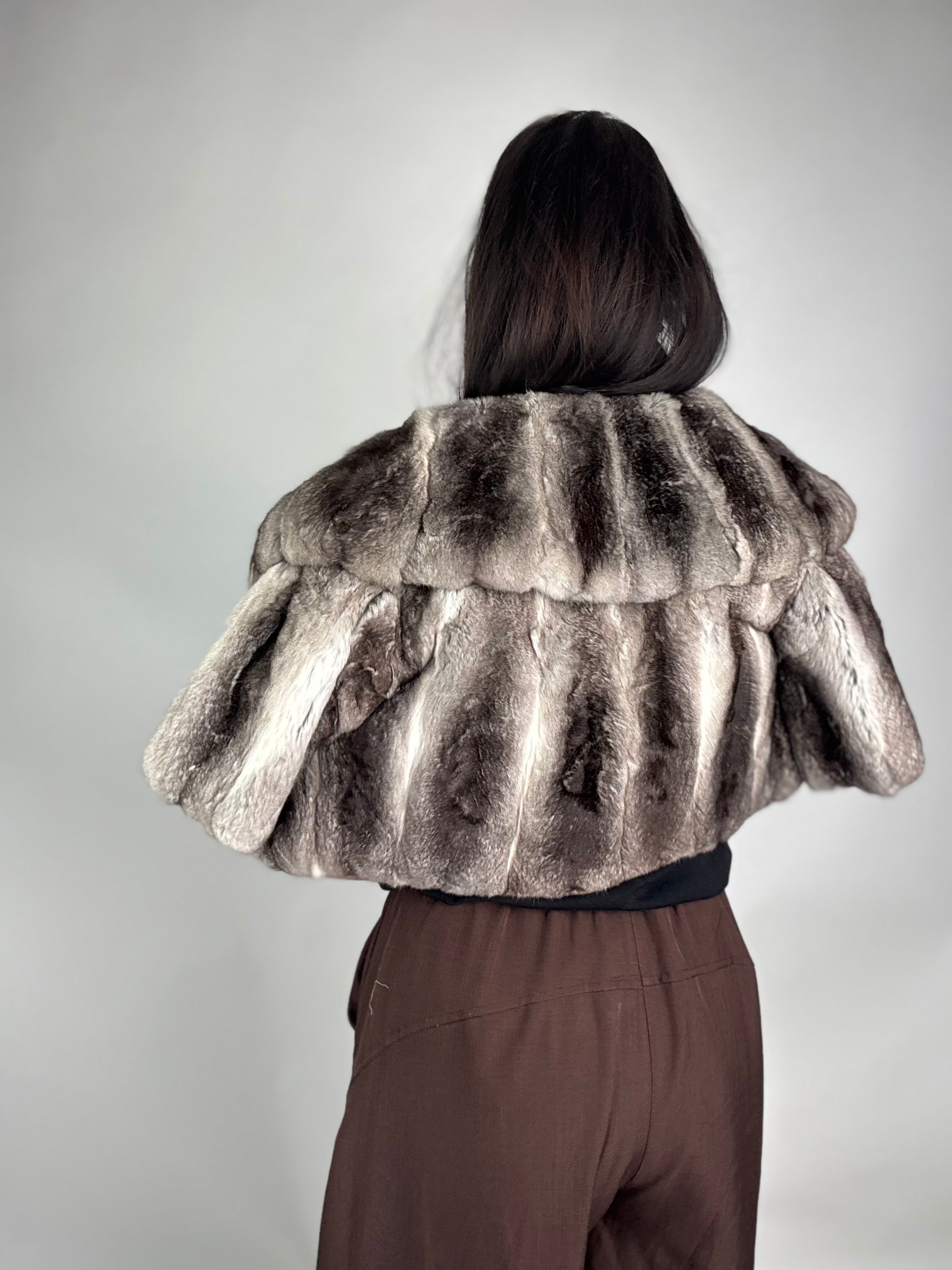 Mink Bomber Jacket