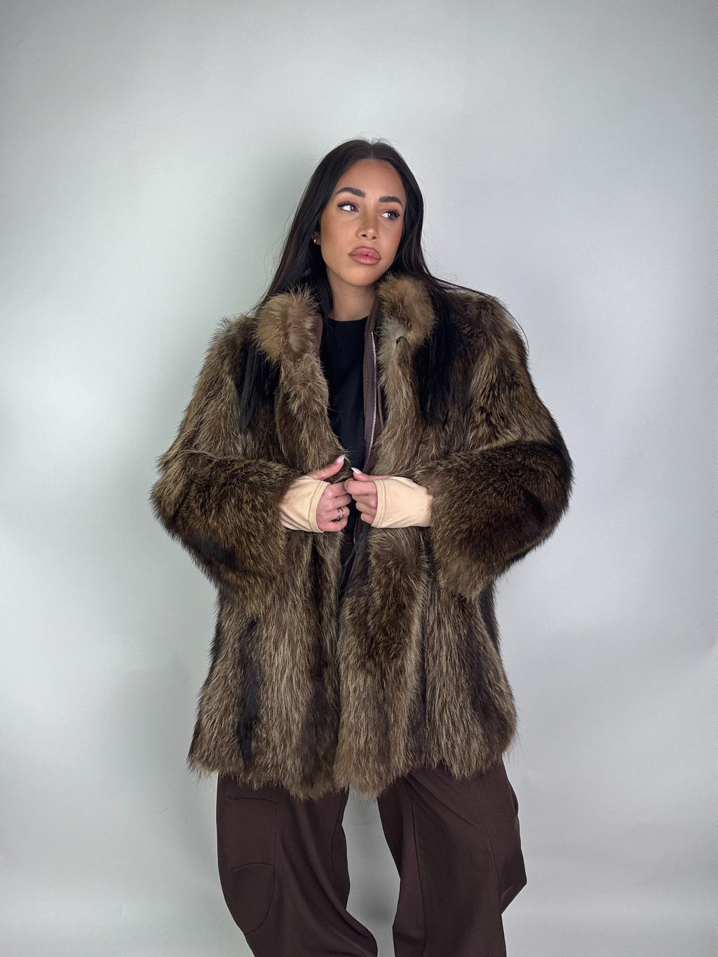 Giacca in marmotta N418