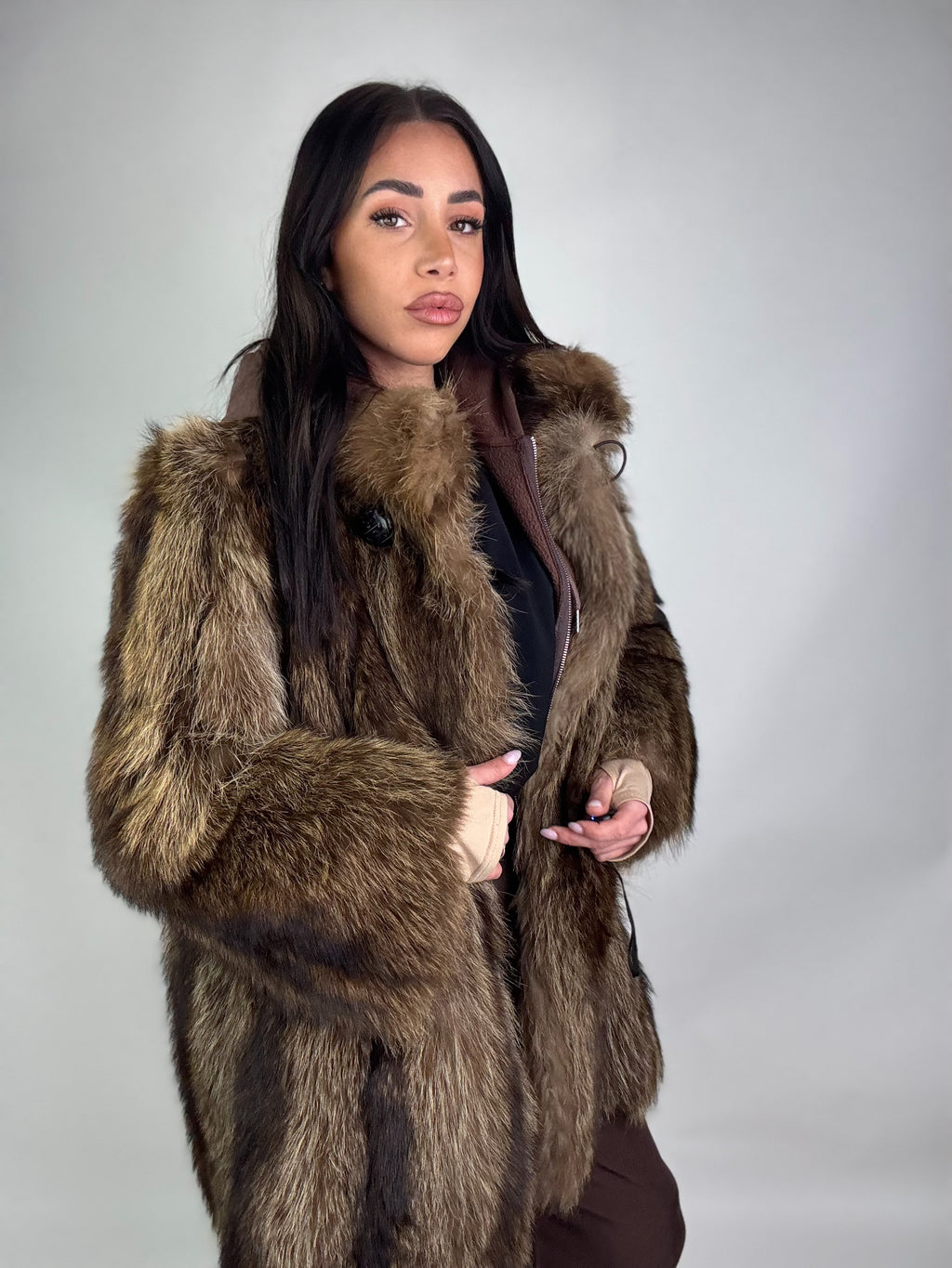 Giacca in marmotta N418