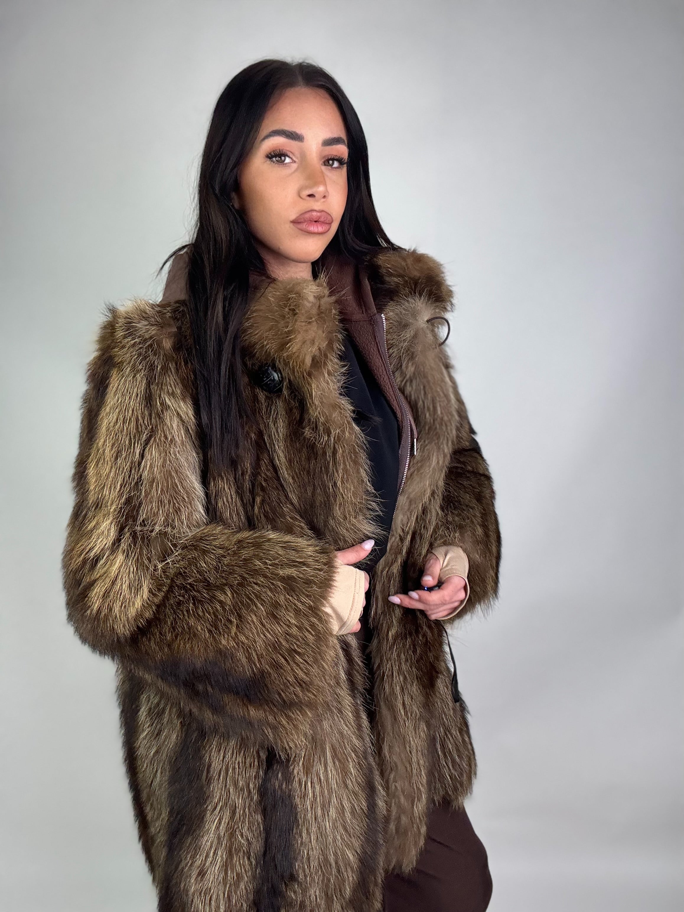 Giacca in marmotta N418