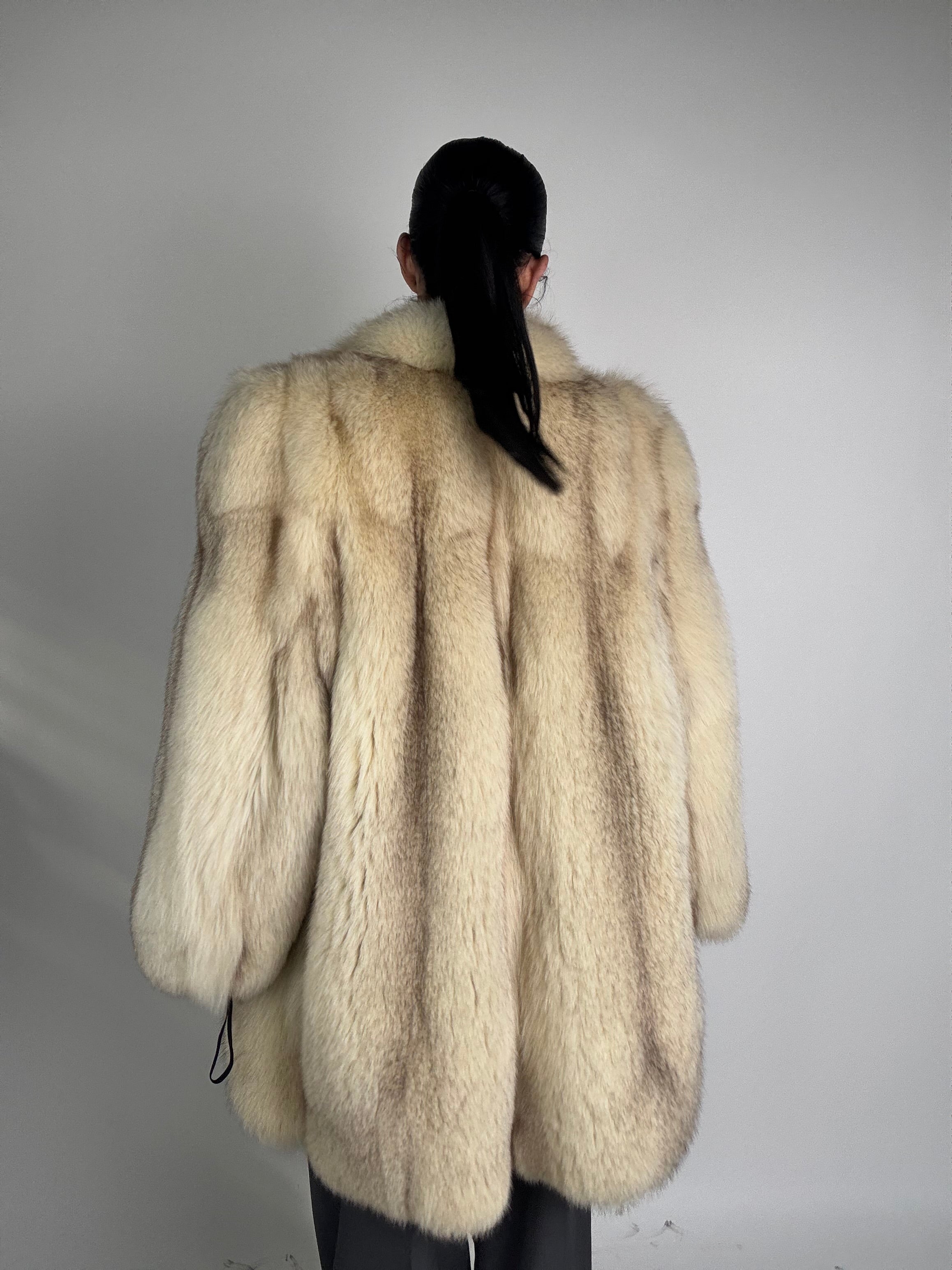 Giacca in volpe della groenlandia N357