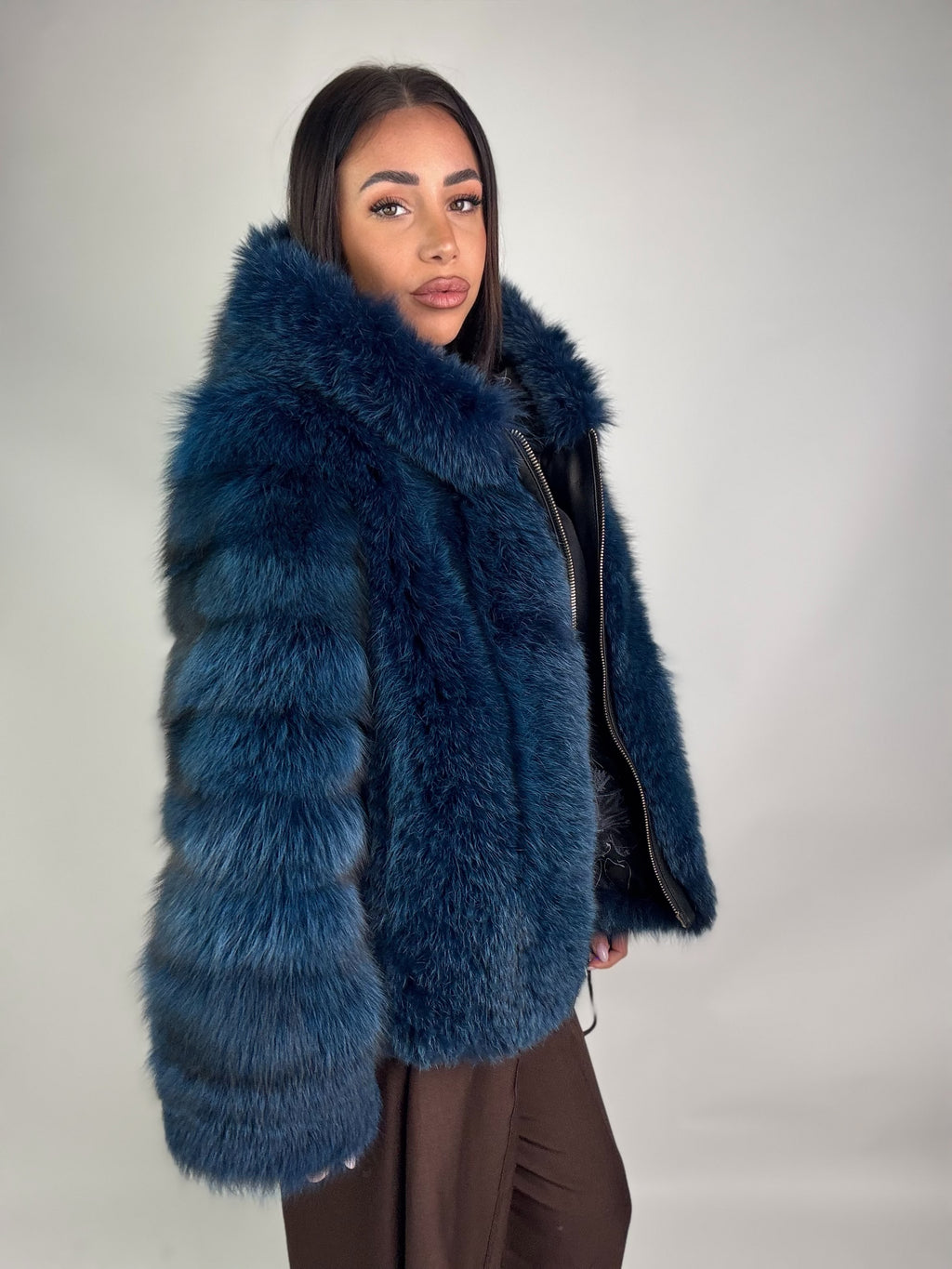 Mink Bomber Jacket