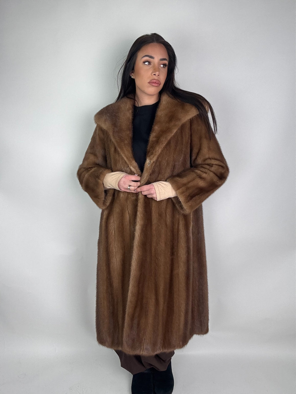 Cappotto in visone N460