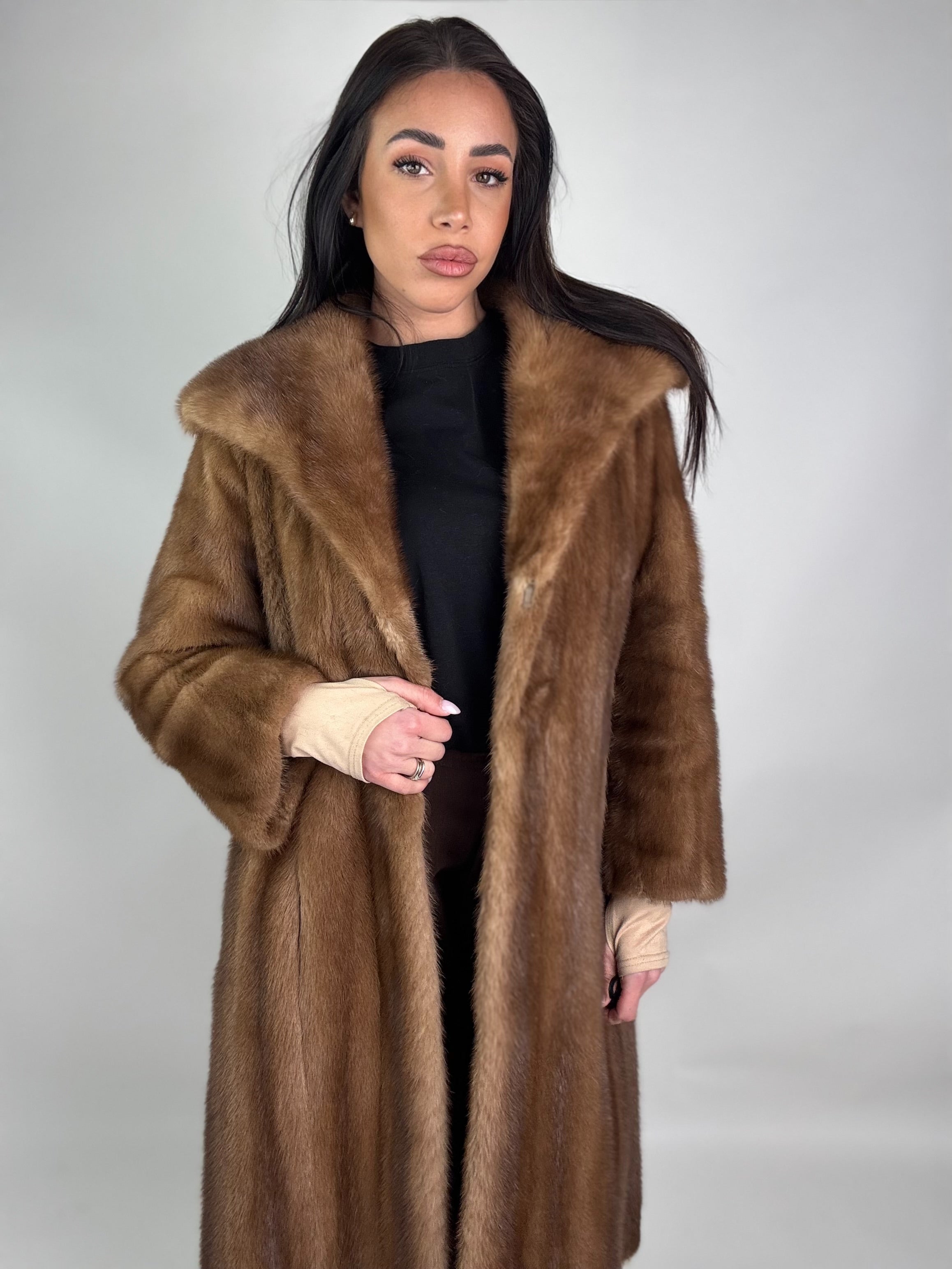 Cappotto in visone N460