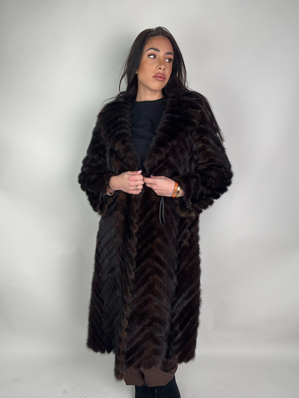 Cappotto in visone N462