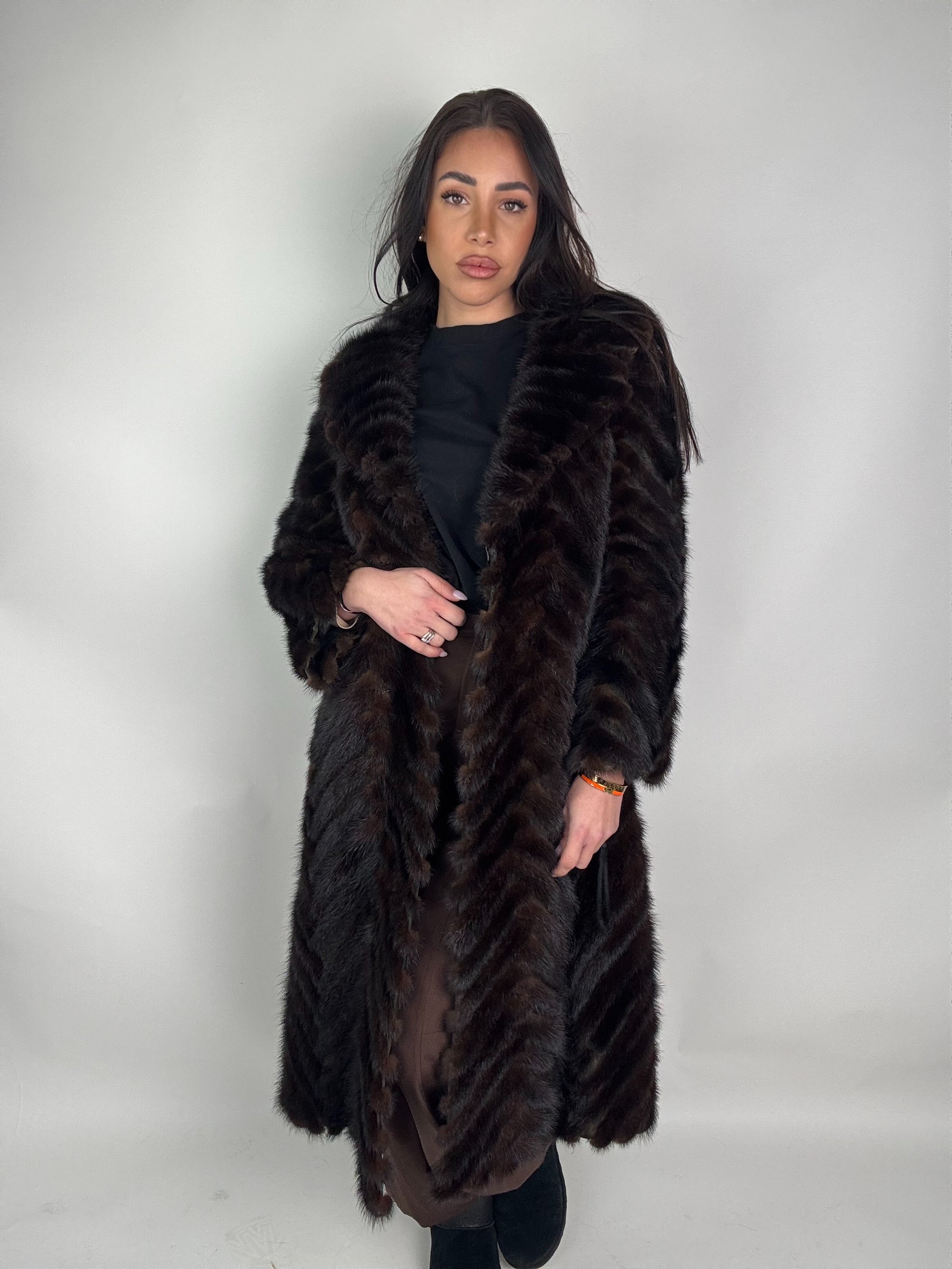Cappotto in visone N462