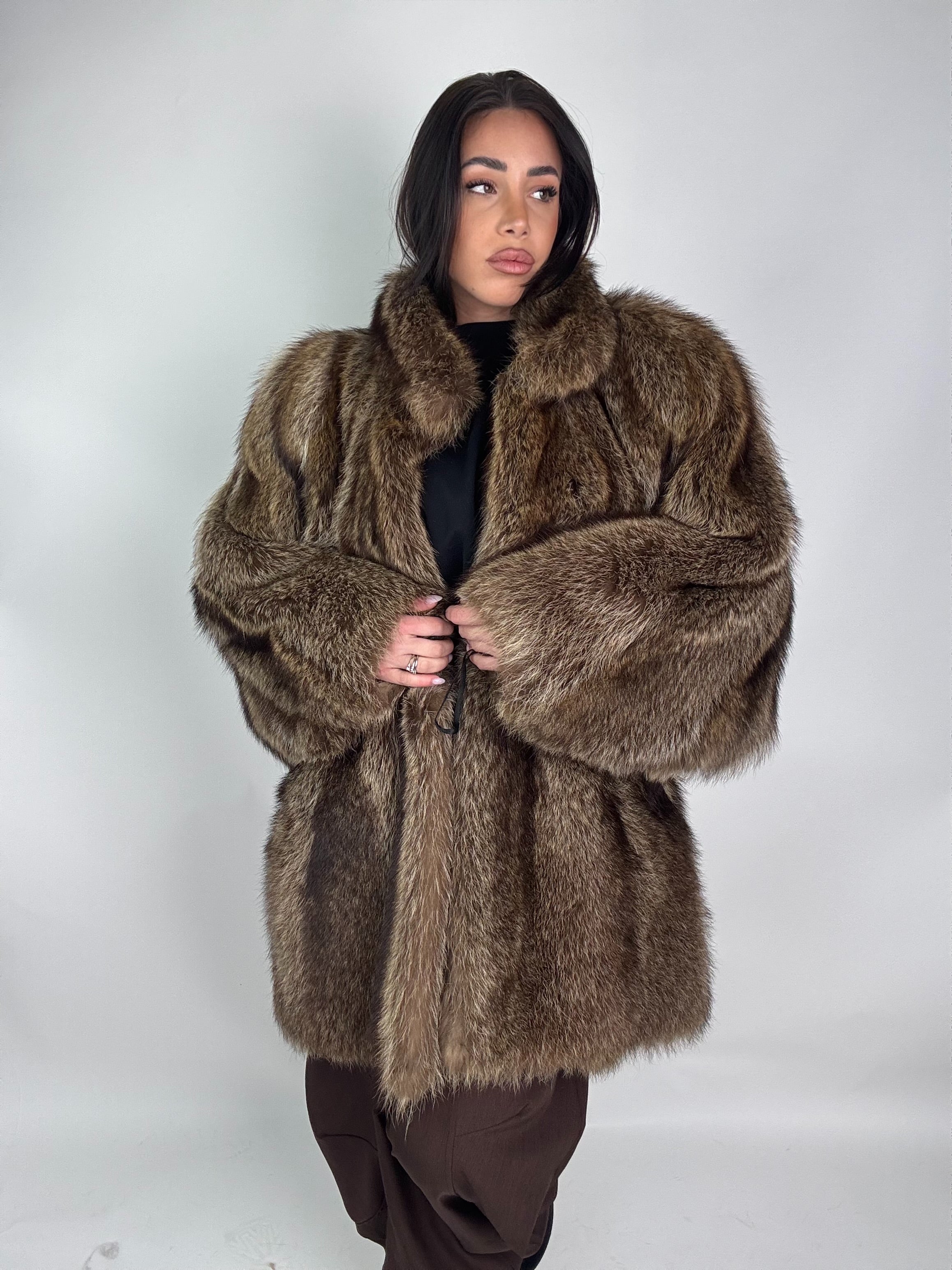 Giacca in marmotta N420