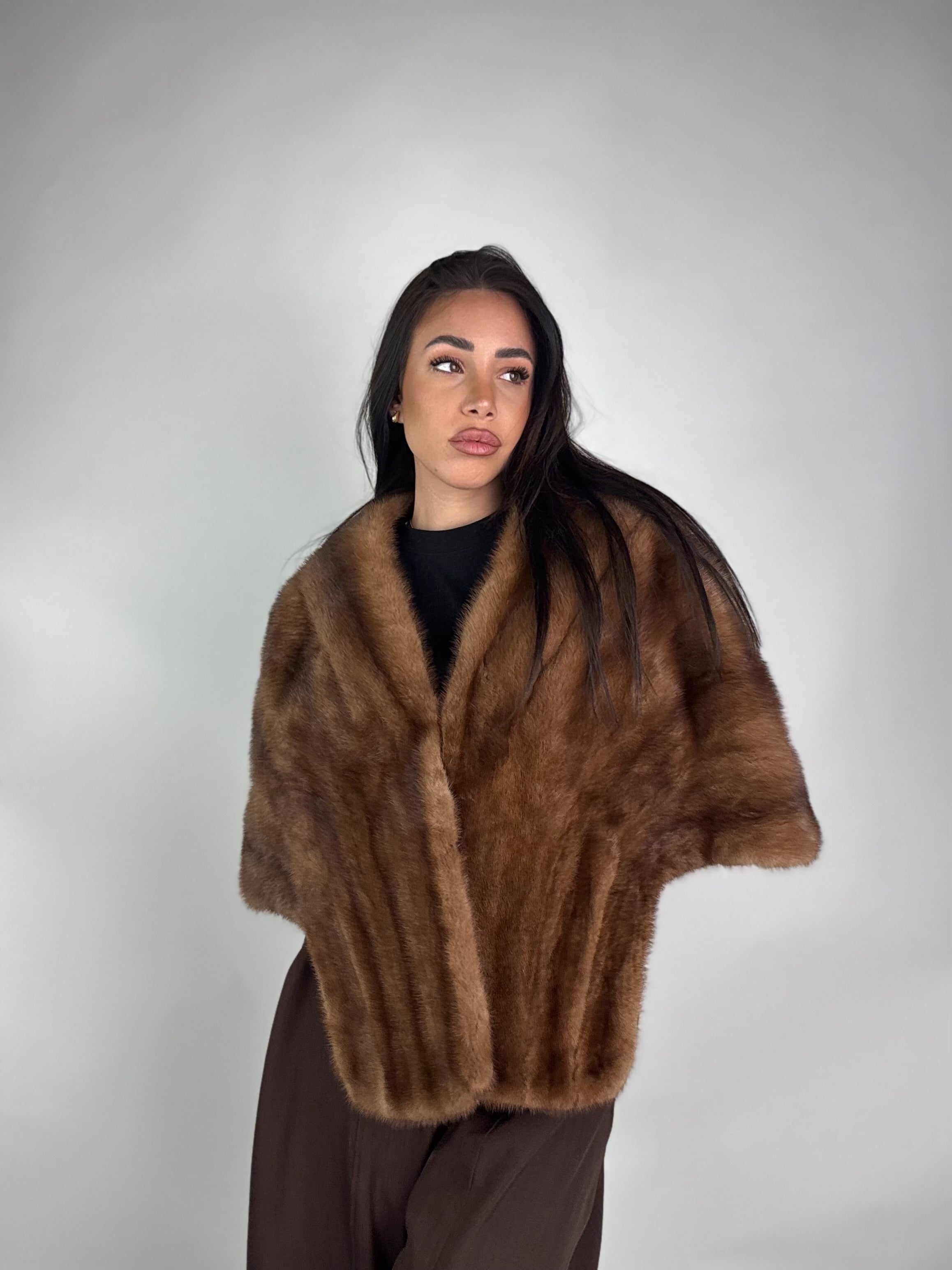 Mink Bomber Jacket