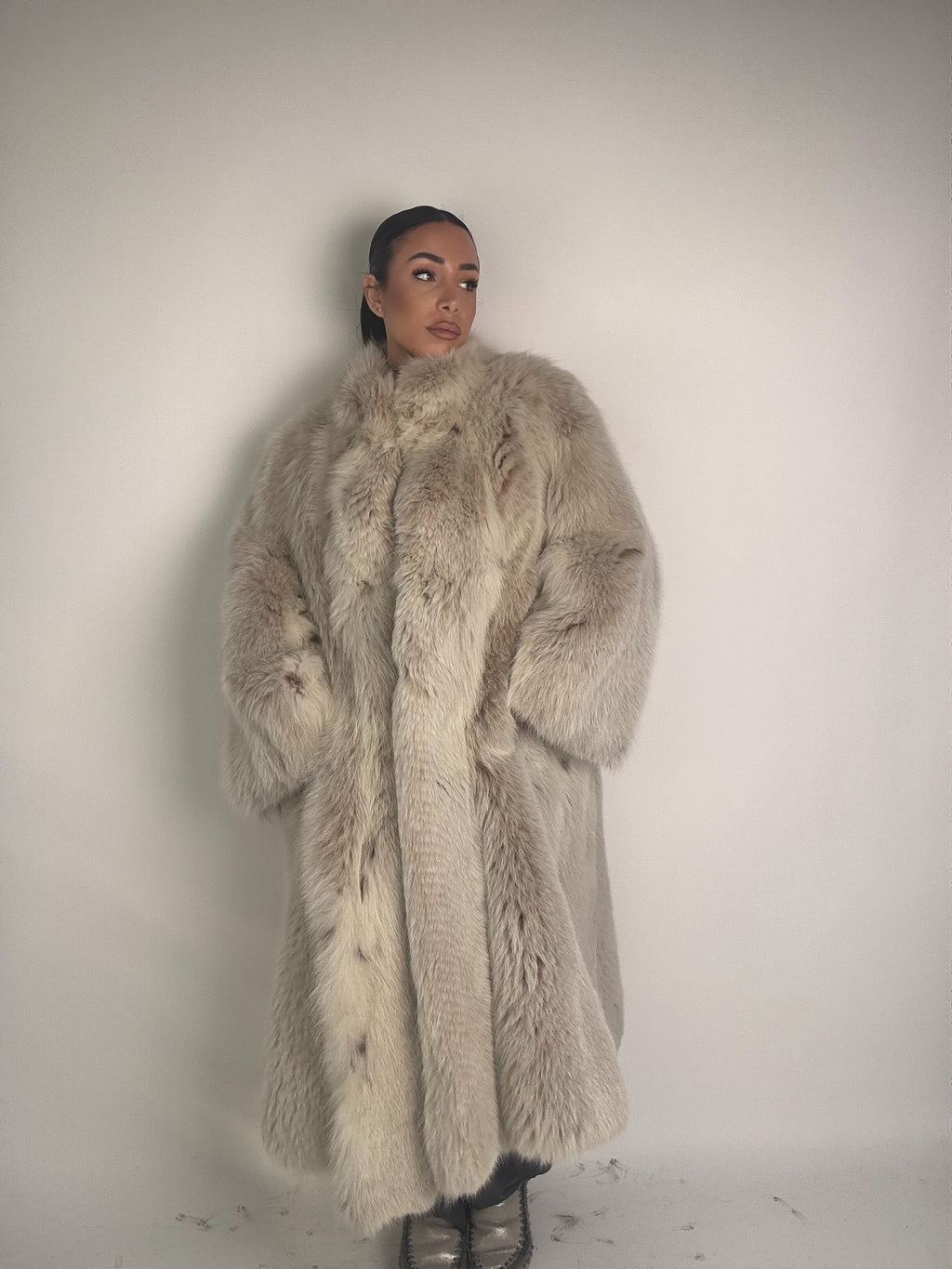 Cappotto in volpe linciata N354