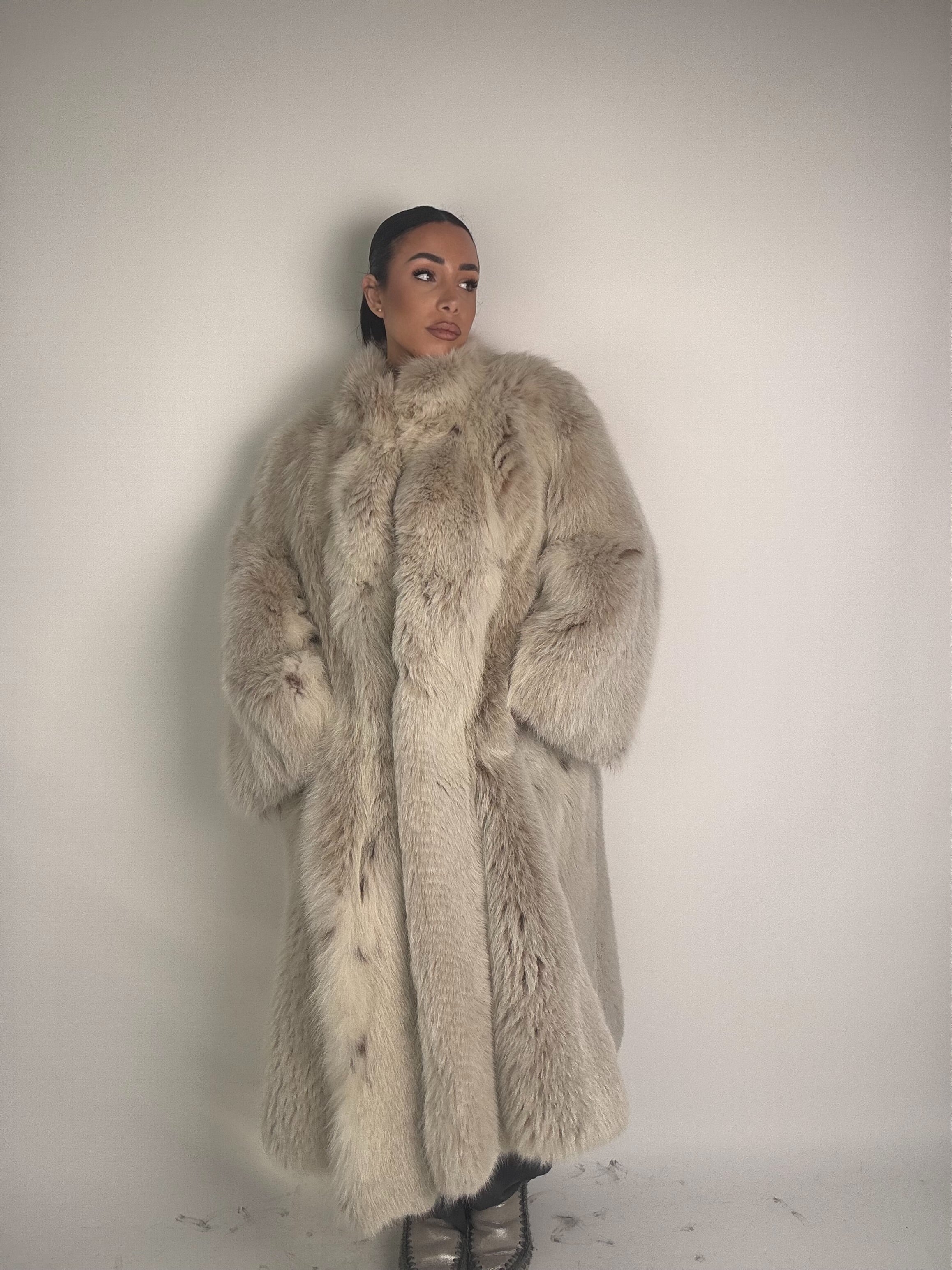 Cappotto in volpe linciata N354