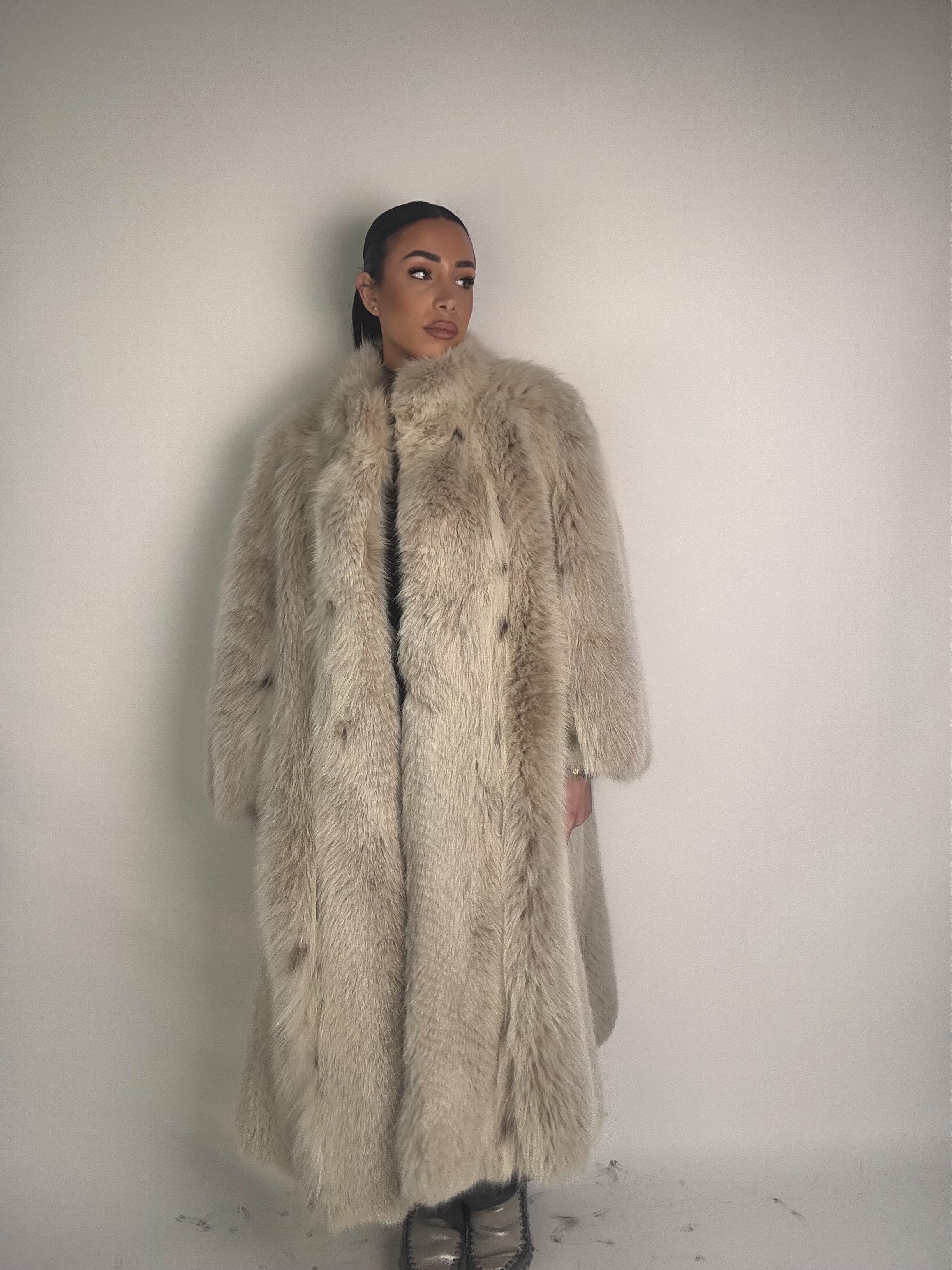 Cappotto in volpe linciata N354