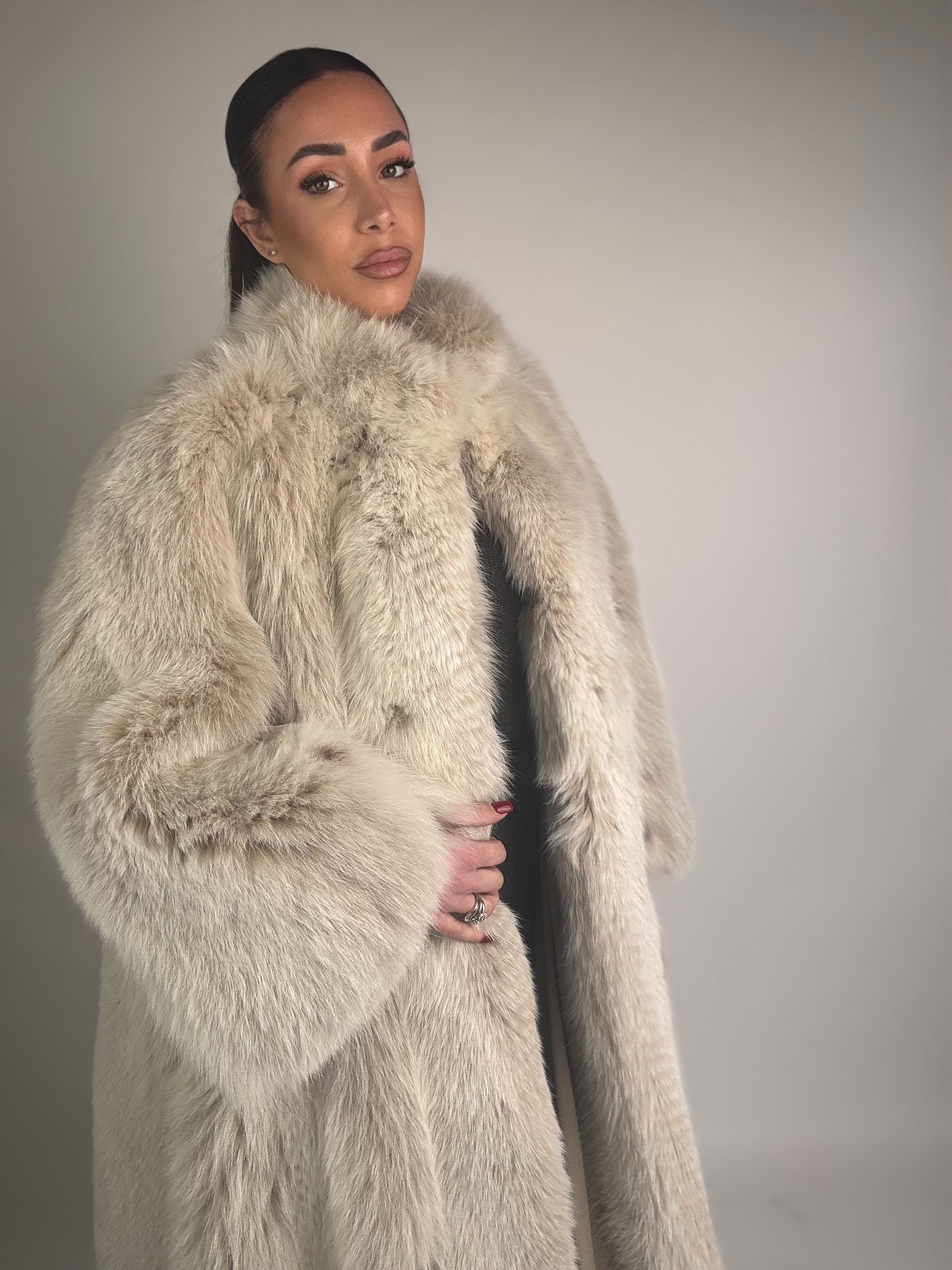 Cappotto in volpe linciata N354