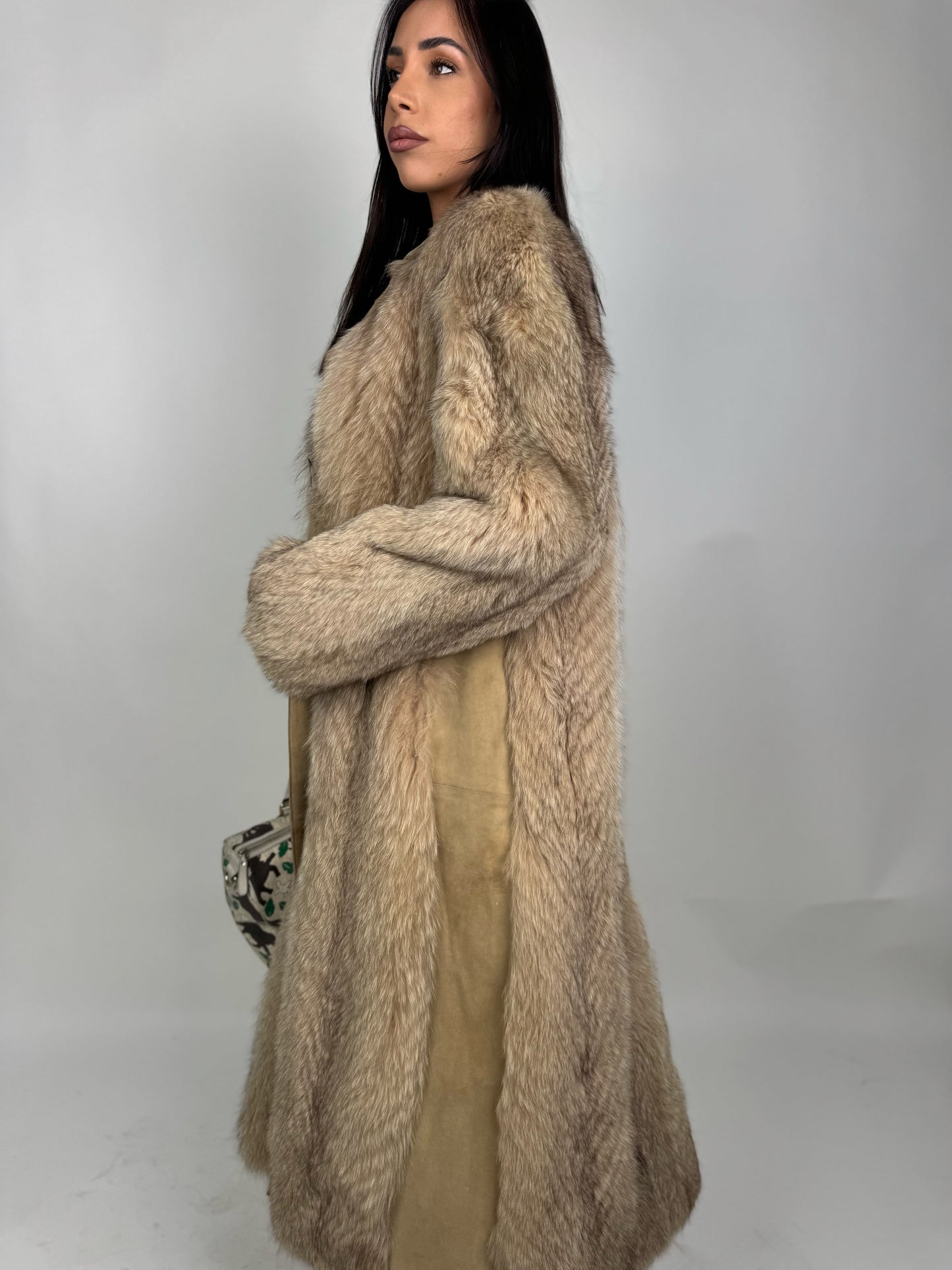 Cappotto in volpe della groenlandia N509